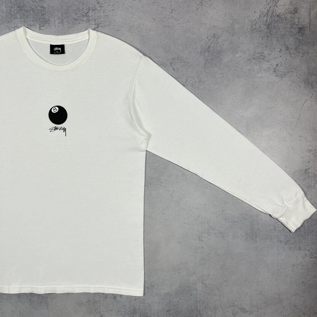 Stussy Vintage Stussy 8 Ball rare long sleeve T shirt 00’s Size US M / EU 48-50 / 2 - 8 Thumbnail