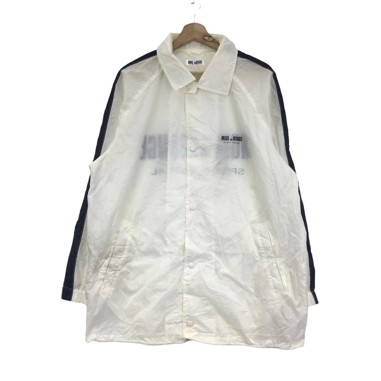 Vintage Vtg 90’ MODE GUI BOUGE Comtemporary Jacket Windbreaker Size US XL / EU 56 / 4 - 2 Thumbnail