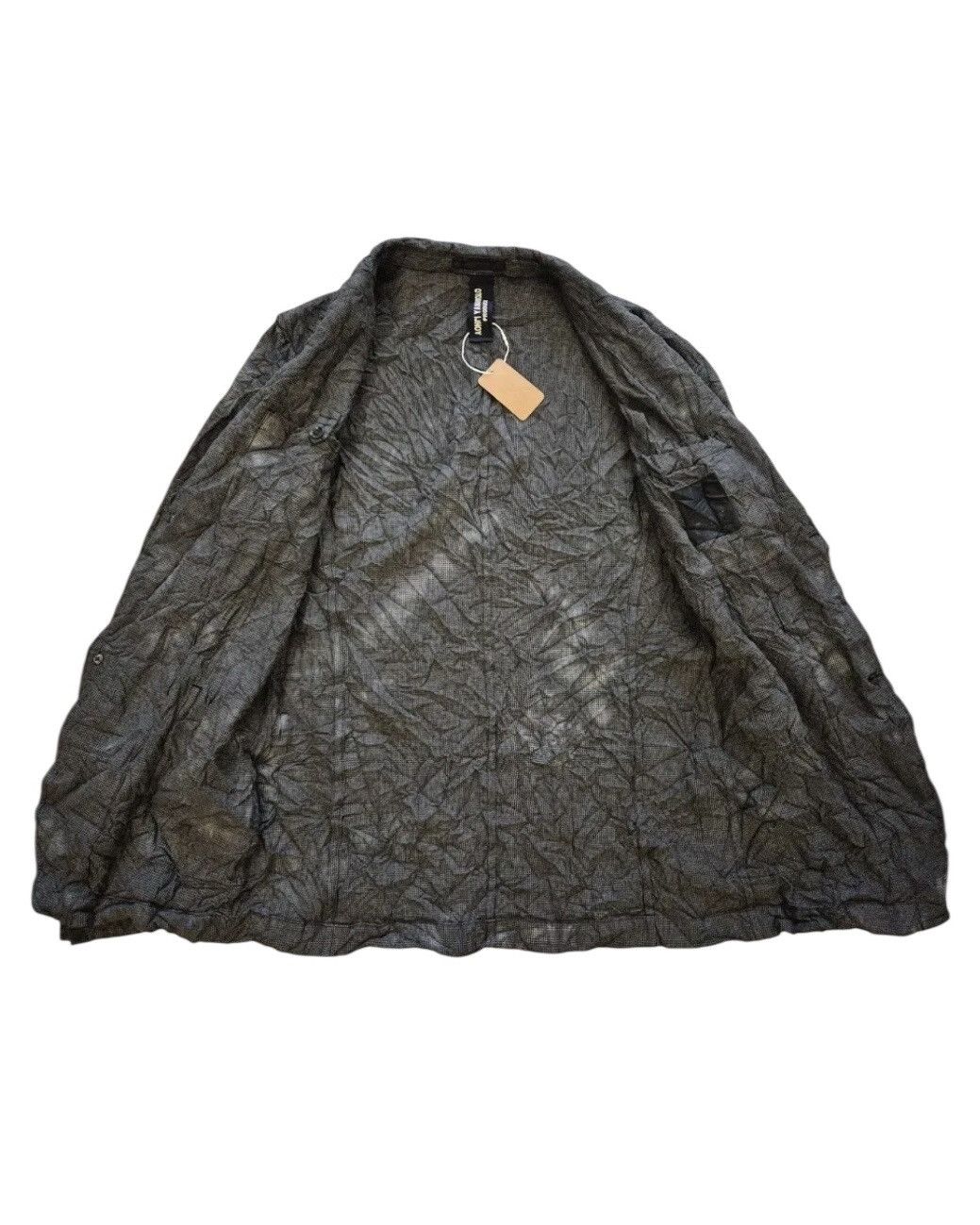 Yohji Yamamoto Yohji Yamamoto Pour Homme Crinkle Jacket Size US M / EU 48-50 / 2 - 3 Thumbnail