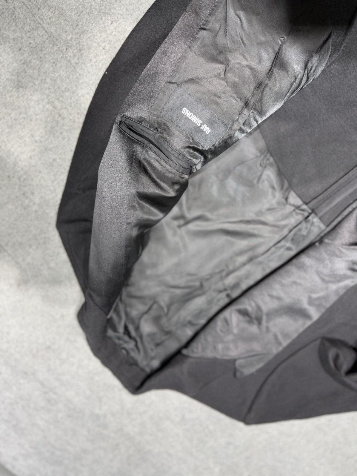 Raf Simons RAF SIMONS SS17 LONG COAT WITH POINTED REVERS Size US M / EU 48-50 / 2 - 7 Thumbnail