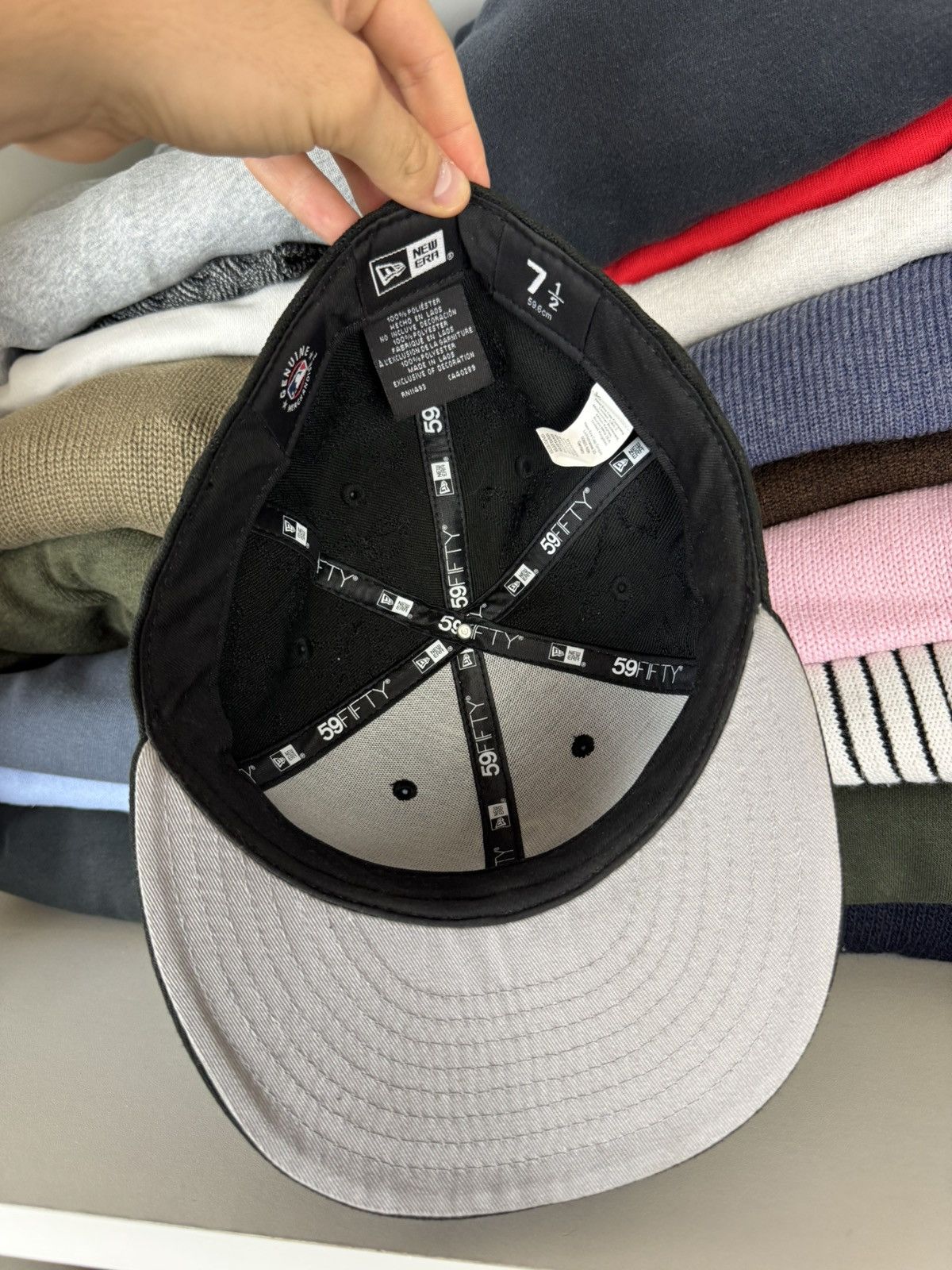 New Era New Era 59FIFTY Chicago White Sox MLB Fitted Cap 7 1/2 59.6 Size ONE SIZE - 14 Thumbnail
