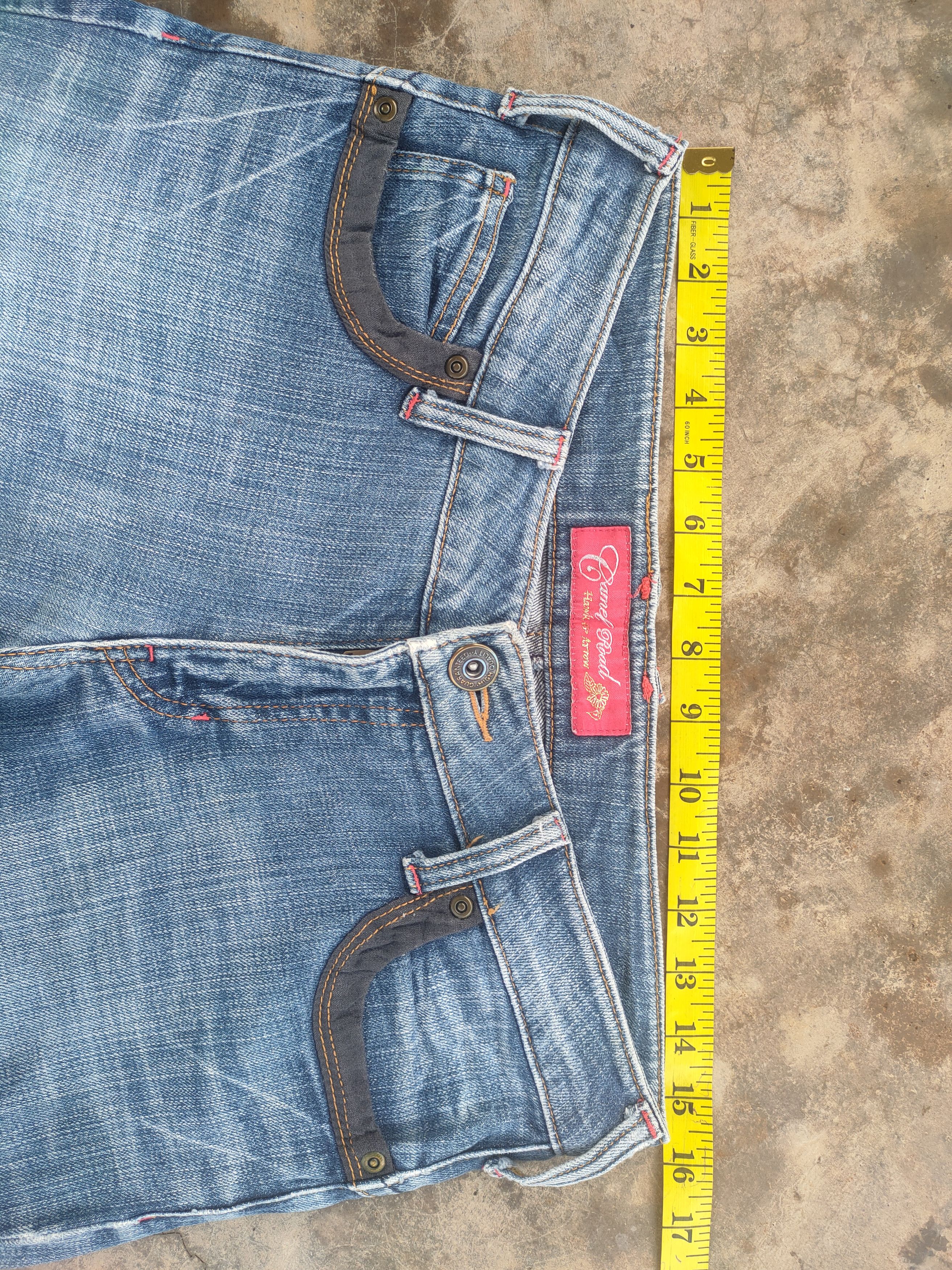 Japanese Brand × Jean × Vintage VINTAGE JAPANESE FLARE FADED DENIM JEANS PANTS Size US 31 - 7 Thumbnail