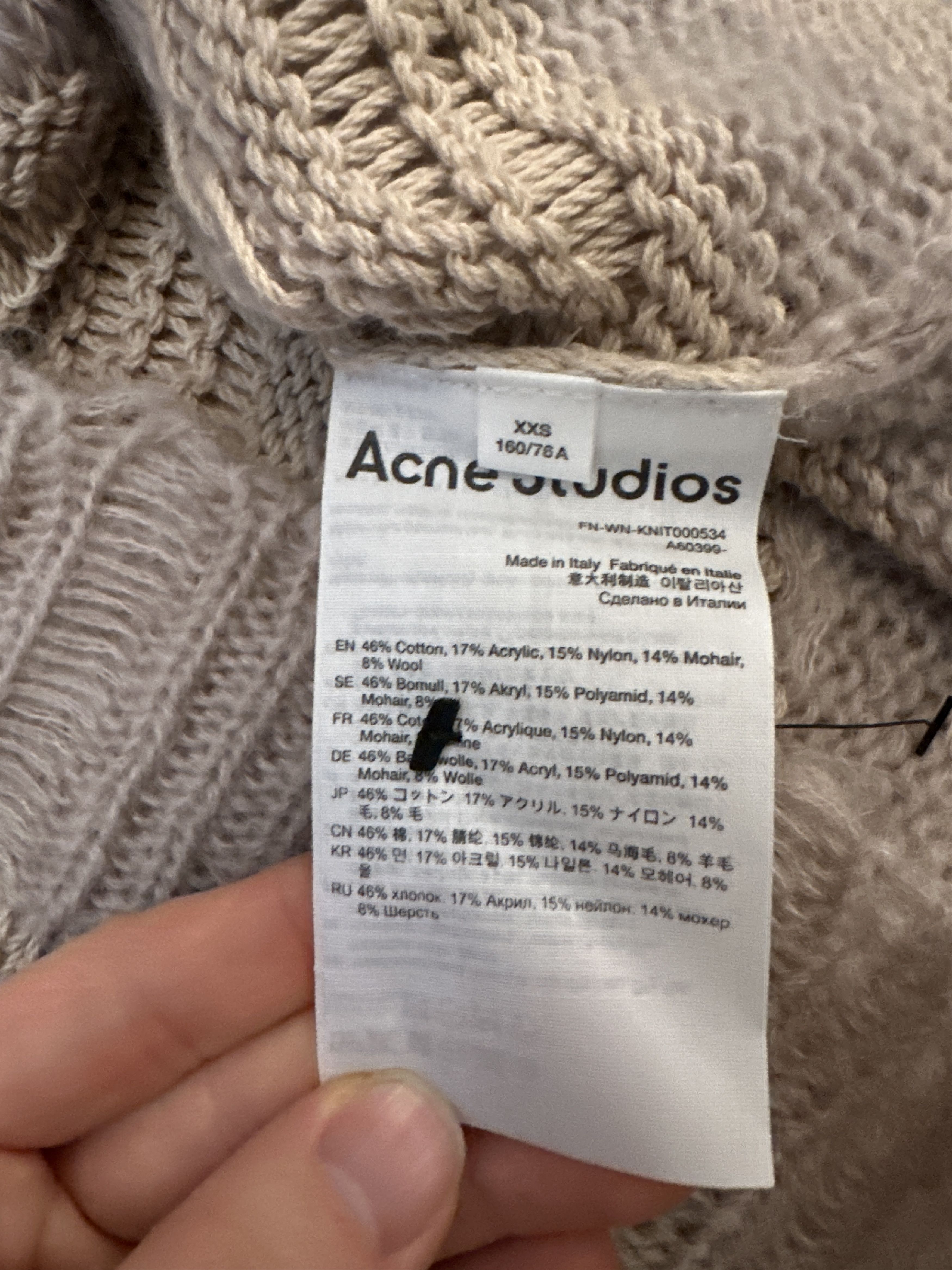 Acne Studios Acne Studios Mohair Sweater Size US M / EU 48-50 / 2 - 4 Thumbnail