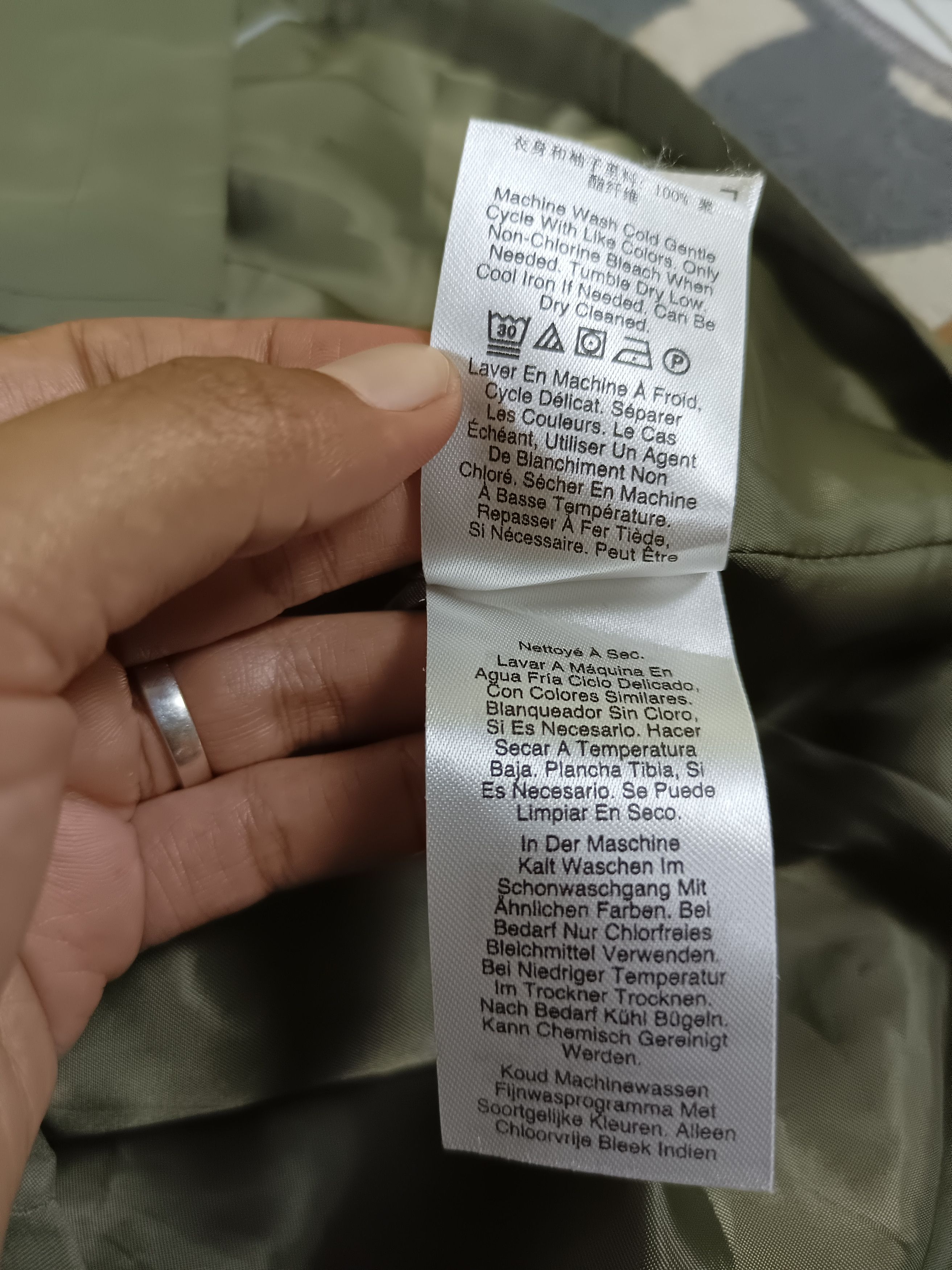 DKNY × Donna Karan Vintage DKNY Donna Karan Fish Tail Parka Jacket Size M / US 6-8 / IT 42-44 - 7 Thumbnail