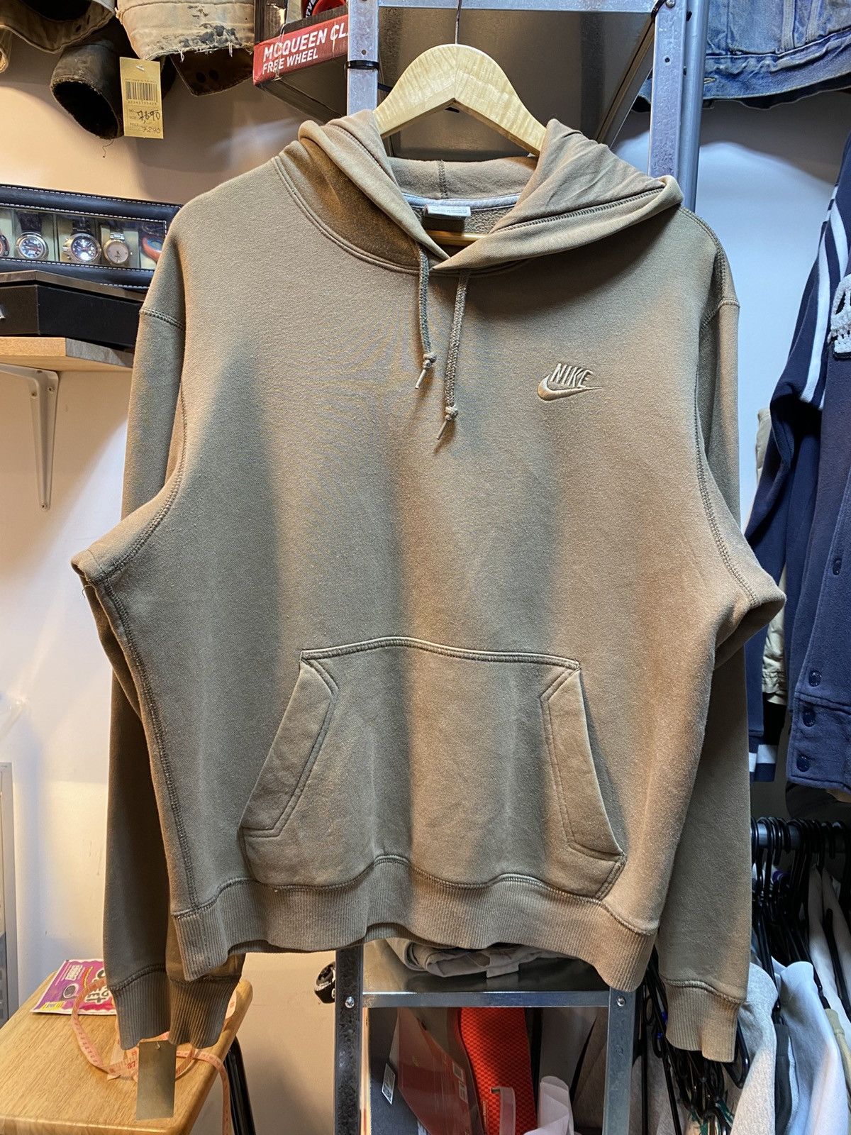 Nike Rare Vintage Y2K Nike Spell Out Pullover Sweatshirt Hoodie Size US S / EU 44-46 / 1 - 1 Thumbnail