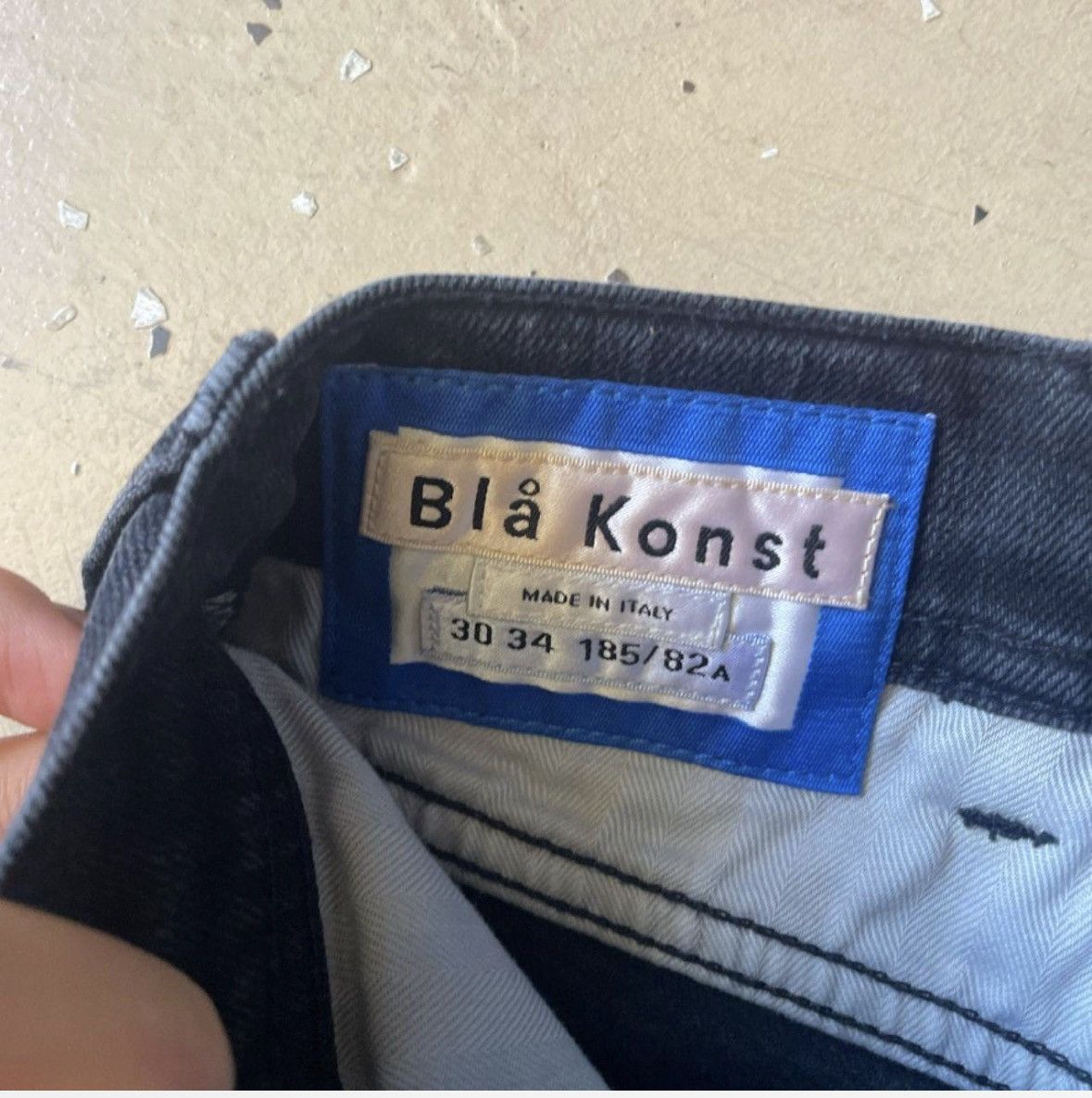 Acne Studios Acne studios Bla Konst Black tapered jeans Size US 30 / EU 46 - 3 Thumbnail