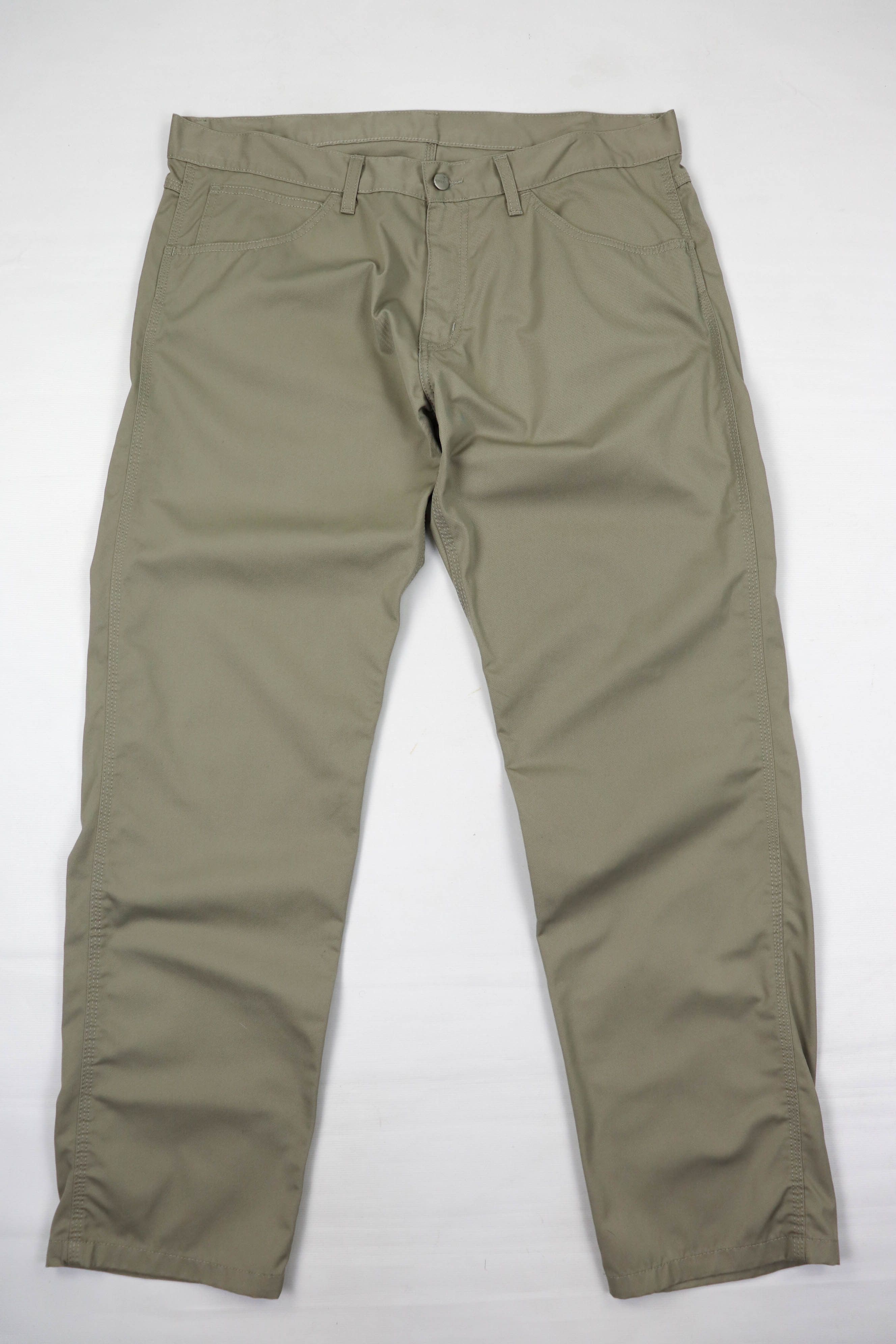 Carhartt Carhartt WIP Sand Beige Cotton Blend Skill Pant Size US 38 / EU 54 - 2 Thumbnail