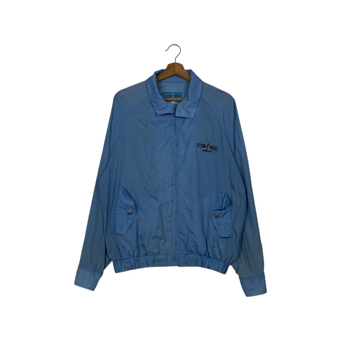Japanese Brand 90’s LEYTON HOUSE Racing Team Light Jacket #2313-C103 Size US M / EU 48-50 / 2 - 3 Thumbnail
