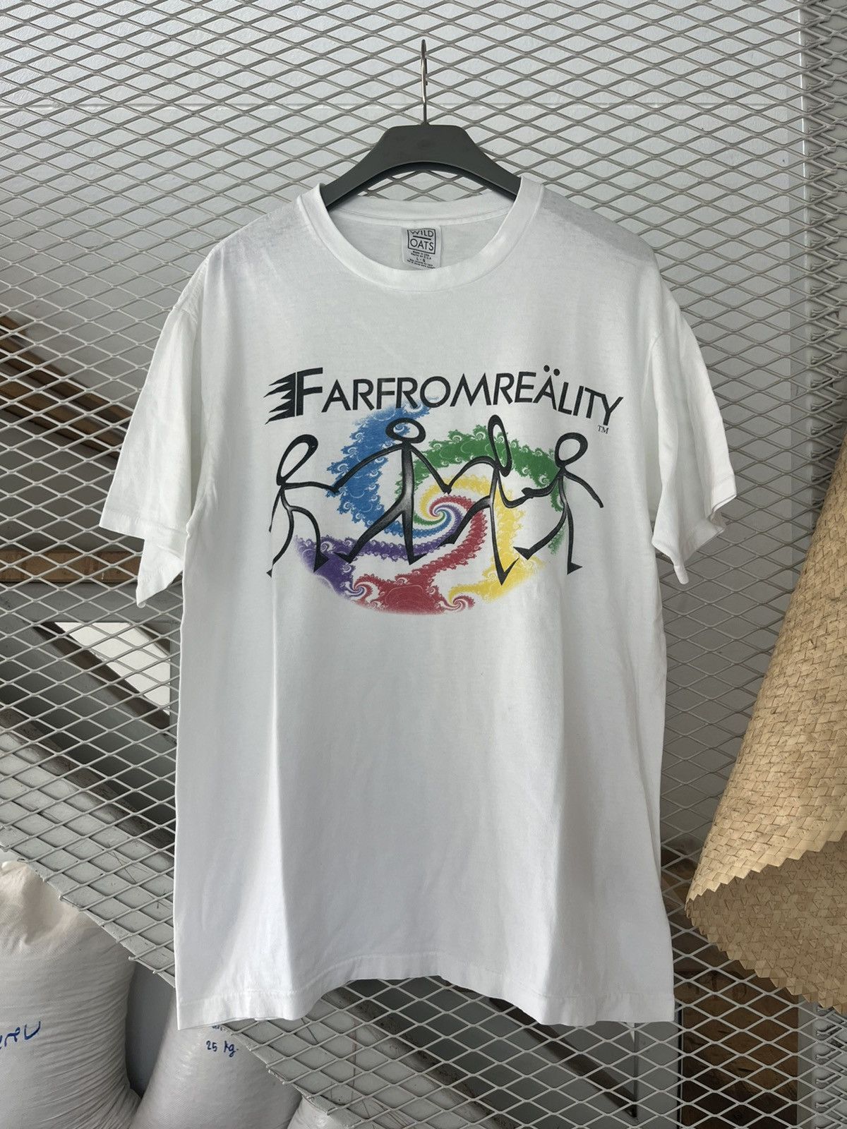 Vintage Vintage ERAZOR BITS FARFROM REALITY Fractal Art 90’s T-shirt Size US L / EU 52-54 / 3 - 2 Thumbnail