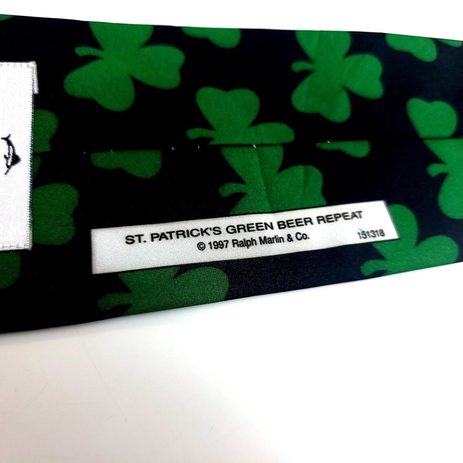 Ralph Marlin Ralph Marlin Polyester St. Patrick's Day Green Beer Print Sh Size ONE SIZE - 4 Thumbnail