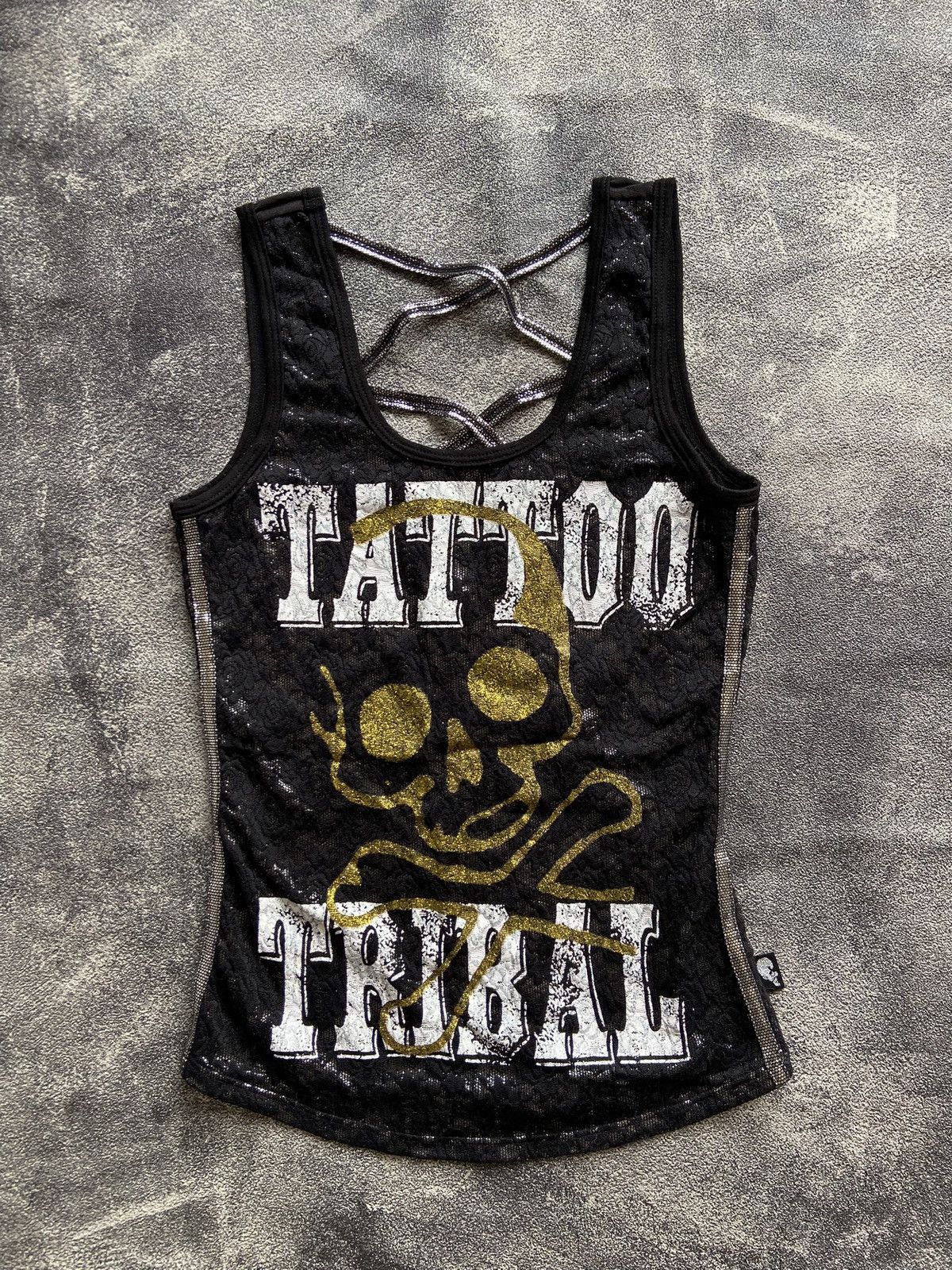 Hysteric Glamour DPG Tatto Tribal Punk Style TankTop Size S / US 4 / IT 40 - 1 Thumbnail