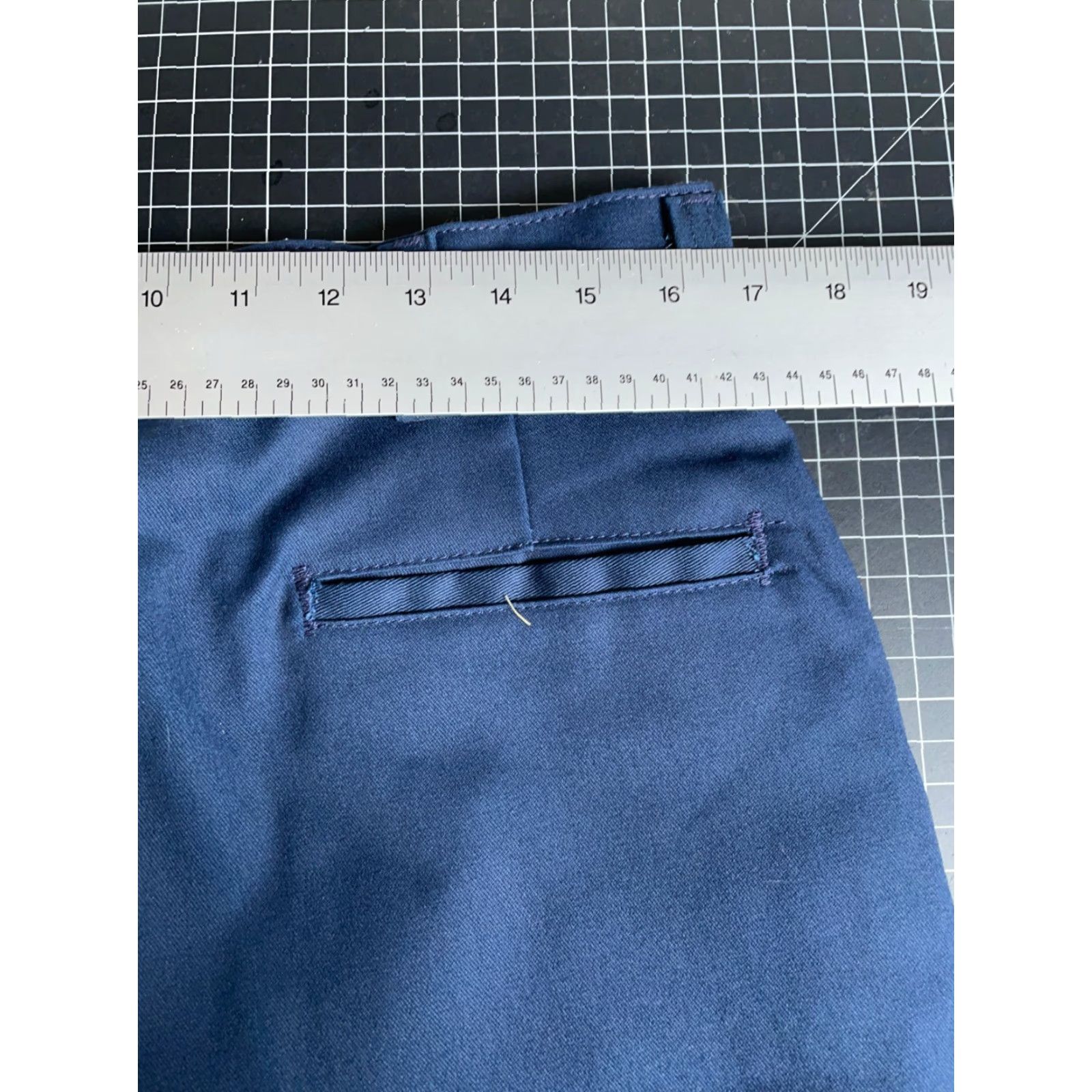 Vintage VINTAGE Ben Ben Pants Shirt? 80s Big Ben Work Pants Men's 33 x 32 Blue Polyester Blend Unworn (33 x 37 Tag) Size US 33 - 5 Thumbnail
