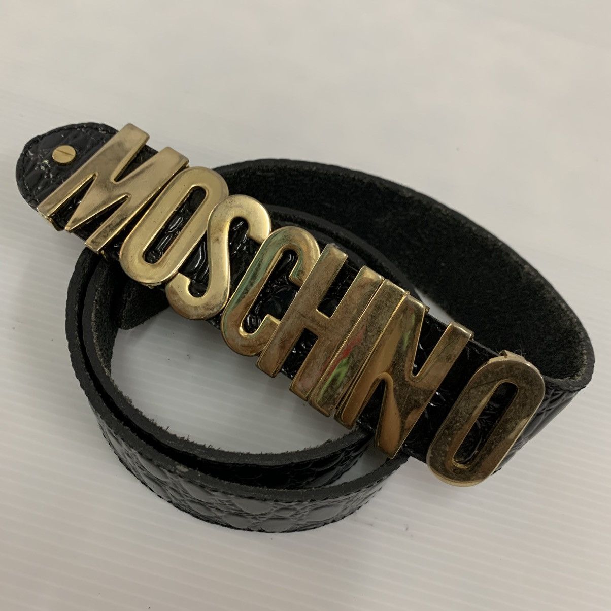 Moschino MOSCHINO Leather Belts Size 36 - 2 Thumbnail