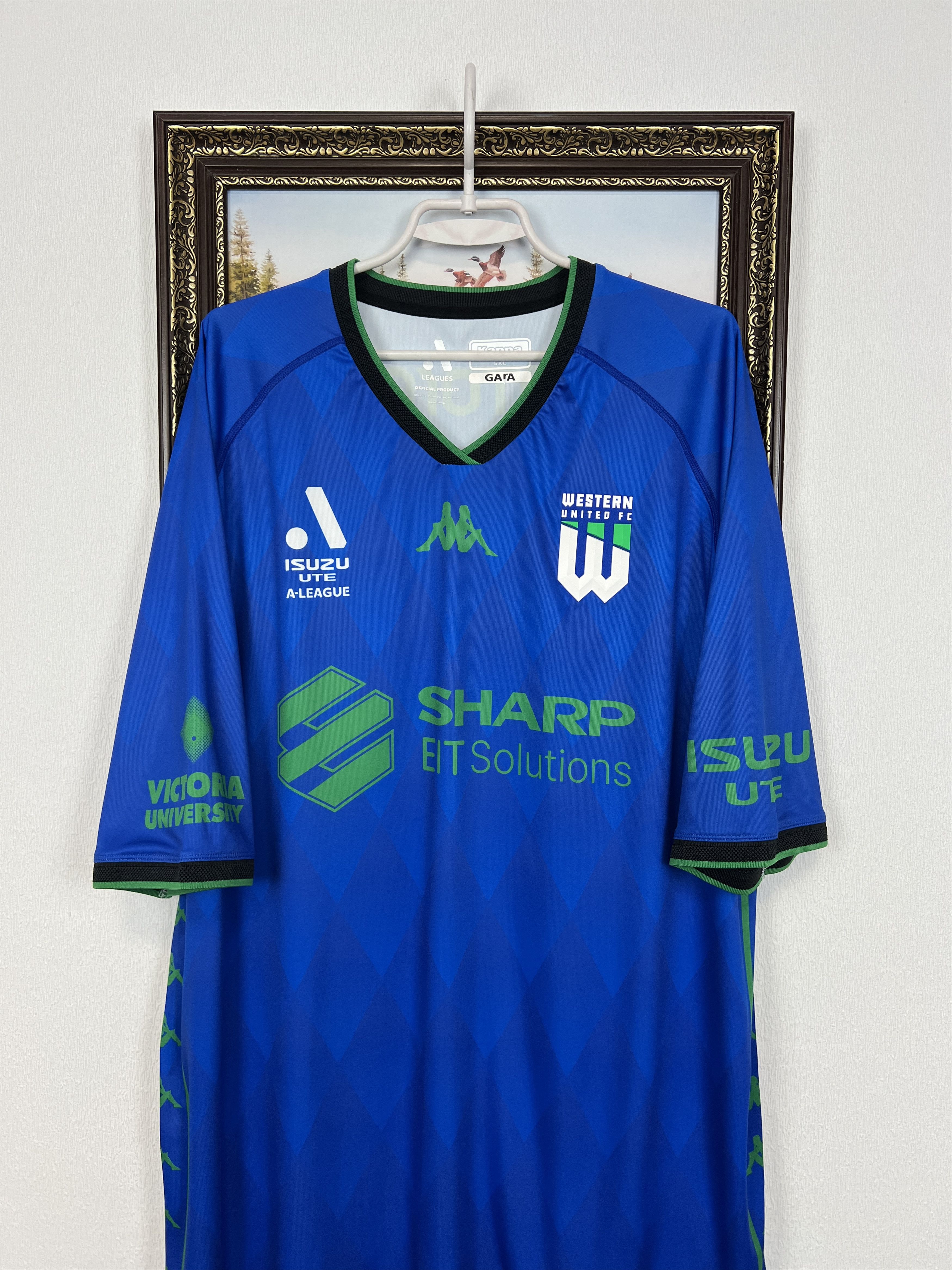 Kappa A-League Western United Australia Football 5XL Tee Hype Size US XXL / EU 58 / 5 - 2 Thumbnail
