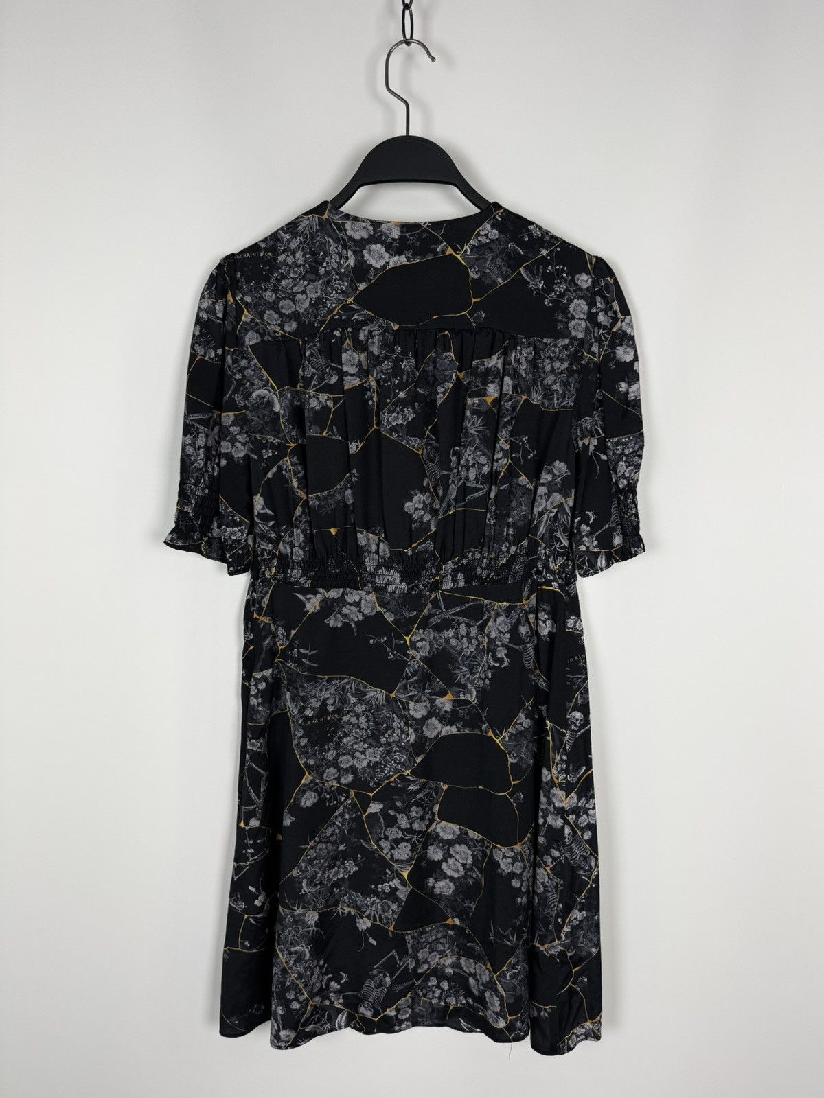 Allsaints AllSaints Demi Buruberu Floral Mid Dress Size S / US 4 / IT 40 - 9 Thumbnail