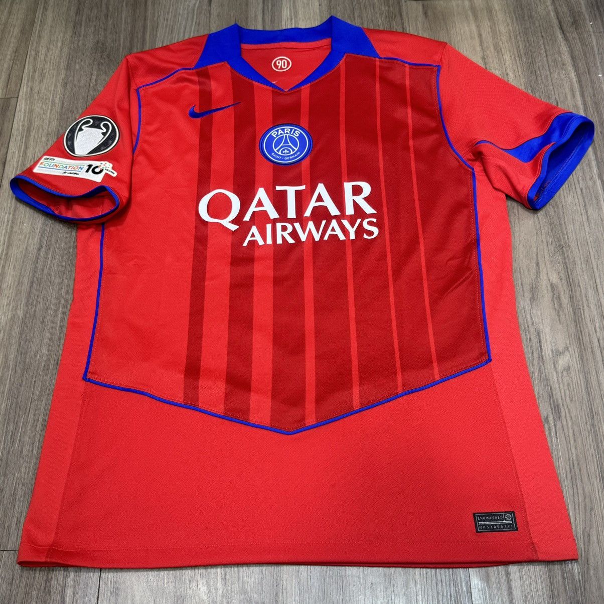 Nike PSG 25/26 C/L away shirt #10 O.Dembele Size US L / EU 52-54 / 3 - 1 Thumbnail