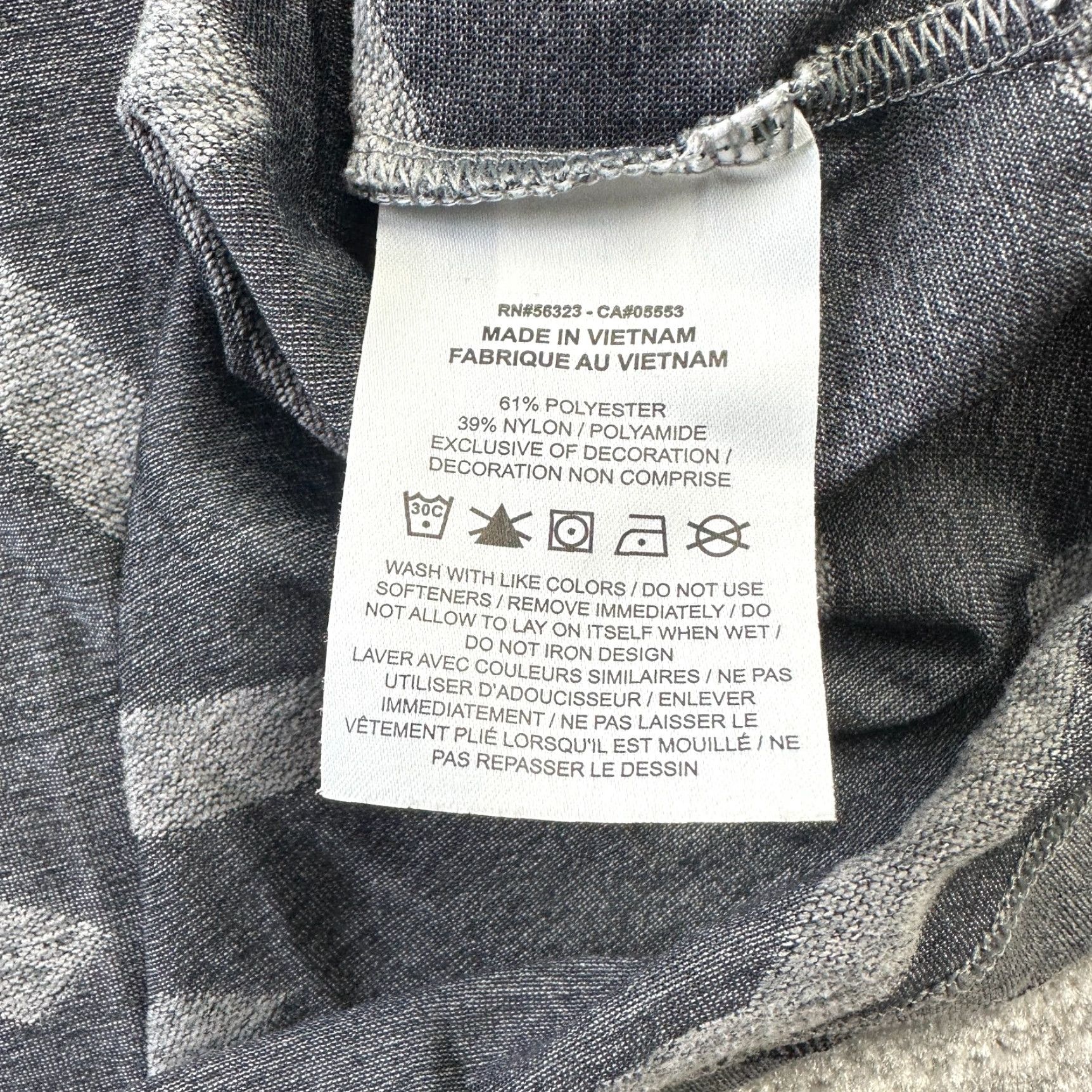 Nike Nike Polo Shirt Mens XL Gray Dri Fit Jacquard Geometric Golf Short Sleeve Collared Button Embroidered Logo Activewear Casual Travel Geometric Pattern Size US XL / EU 56 / 4 - 7 Thumbnail