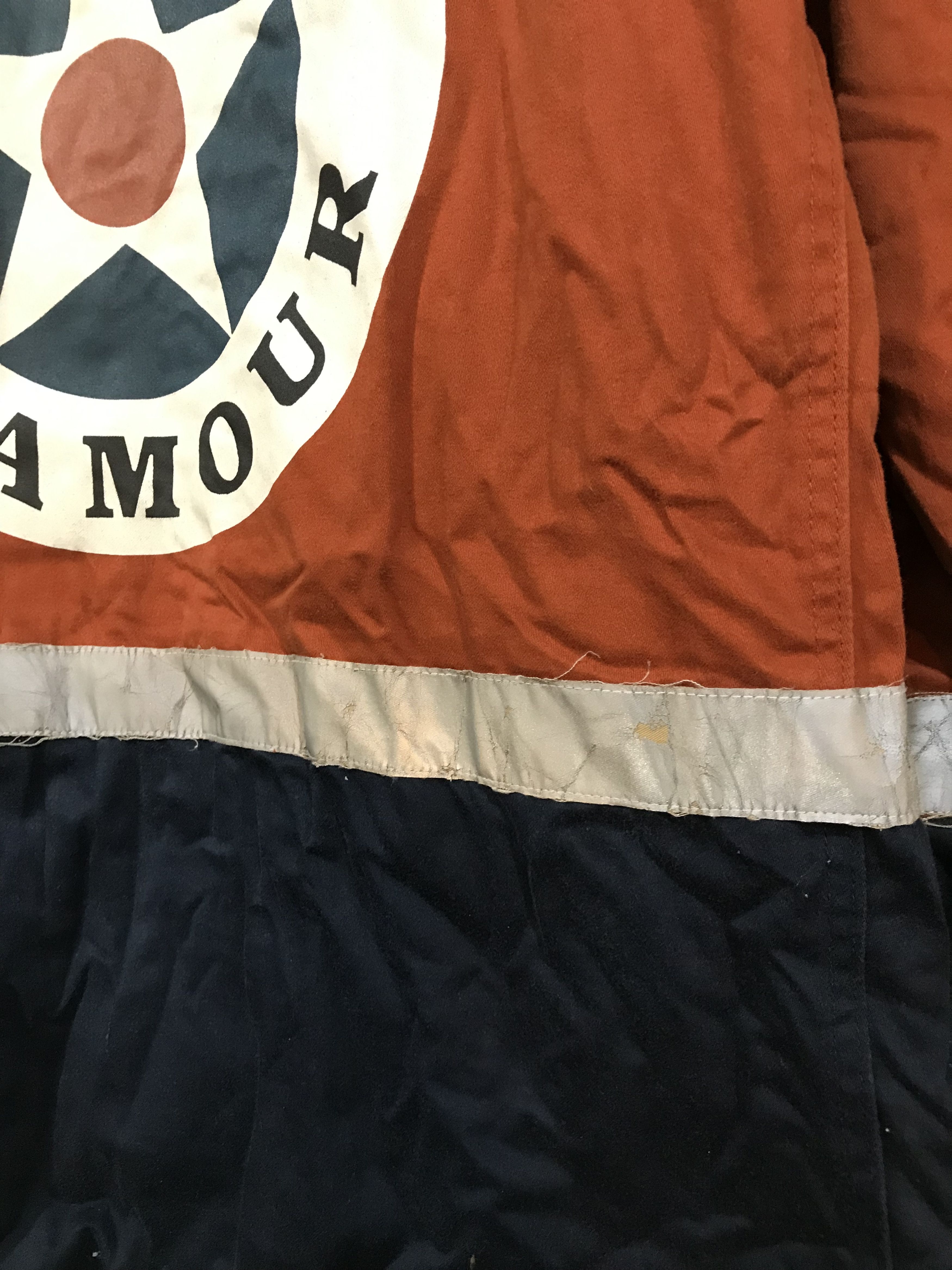 Hysteric Glamour Hysteric Glamour Distressed Reflector Jacket Size US XXL / EU 58 / 5 - 14 Thumbnail