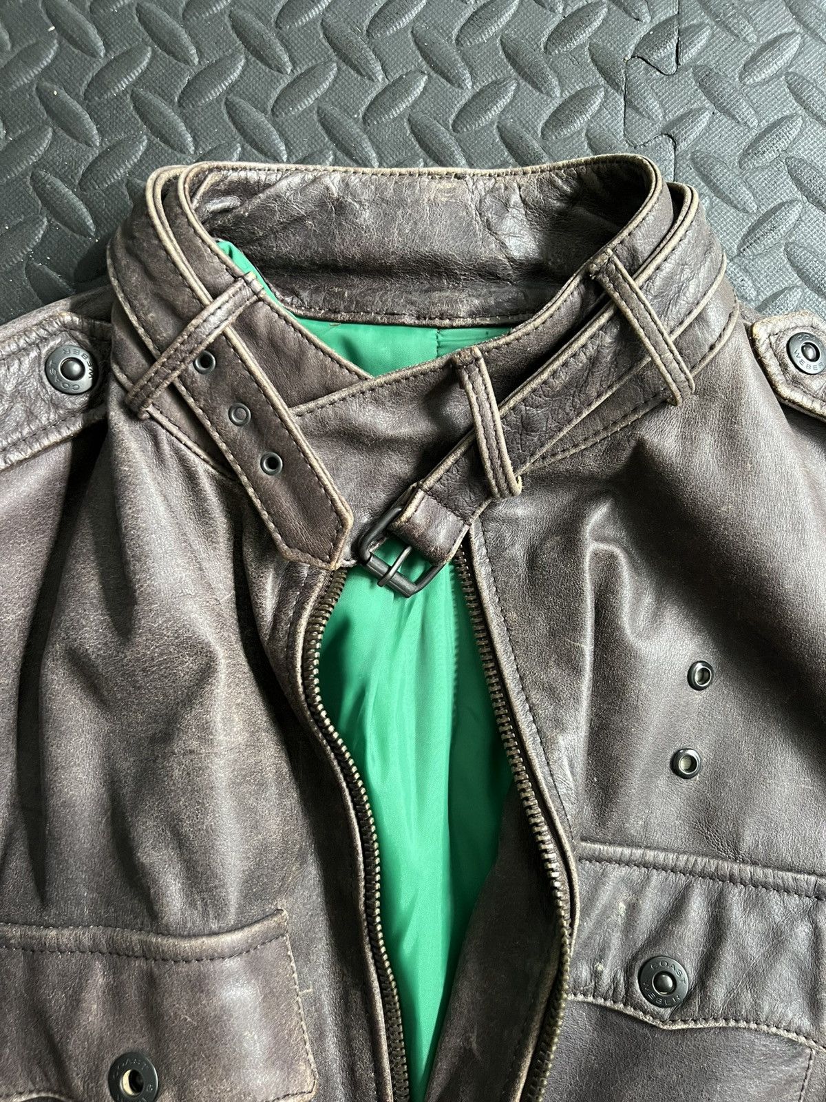 Weber Leather Moto Jacket Size US M / EU 48-50 / 2 - 7 Thumbnail