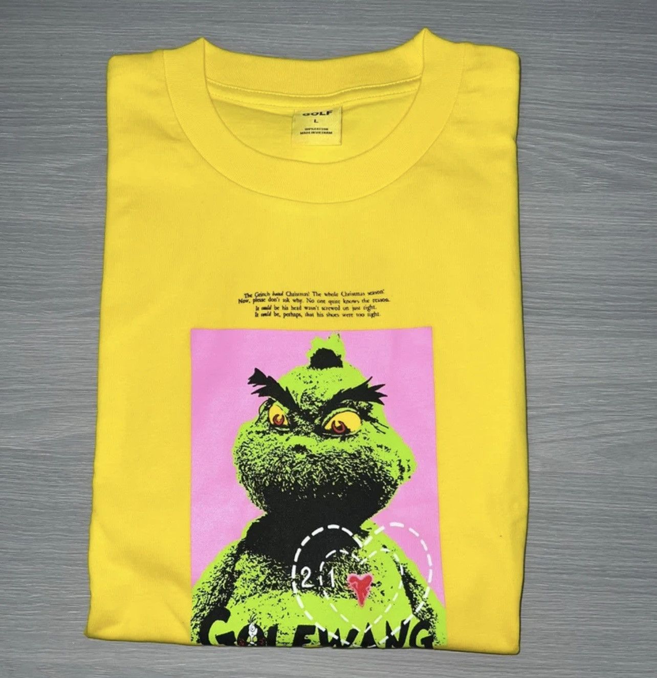 Golf Wang Golf Wang Grinch Tee Size US L / EU 52-54 / 3 - 1 Thumbnail