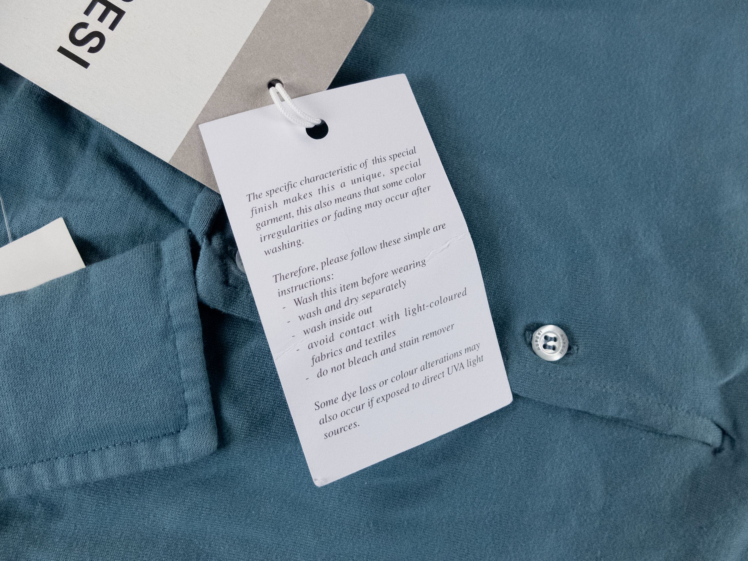Aspesi ASPESI Italy blue cotton polo shirt Size XXL authentic q Size US XXL / EU 58 / 5 - 3 Thumbnail