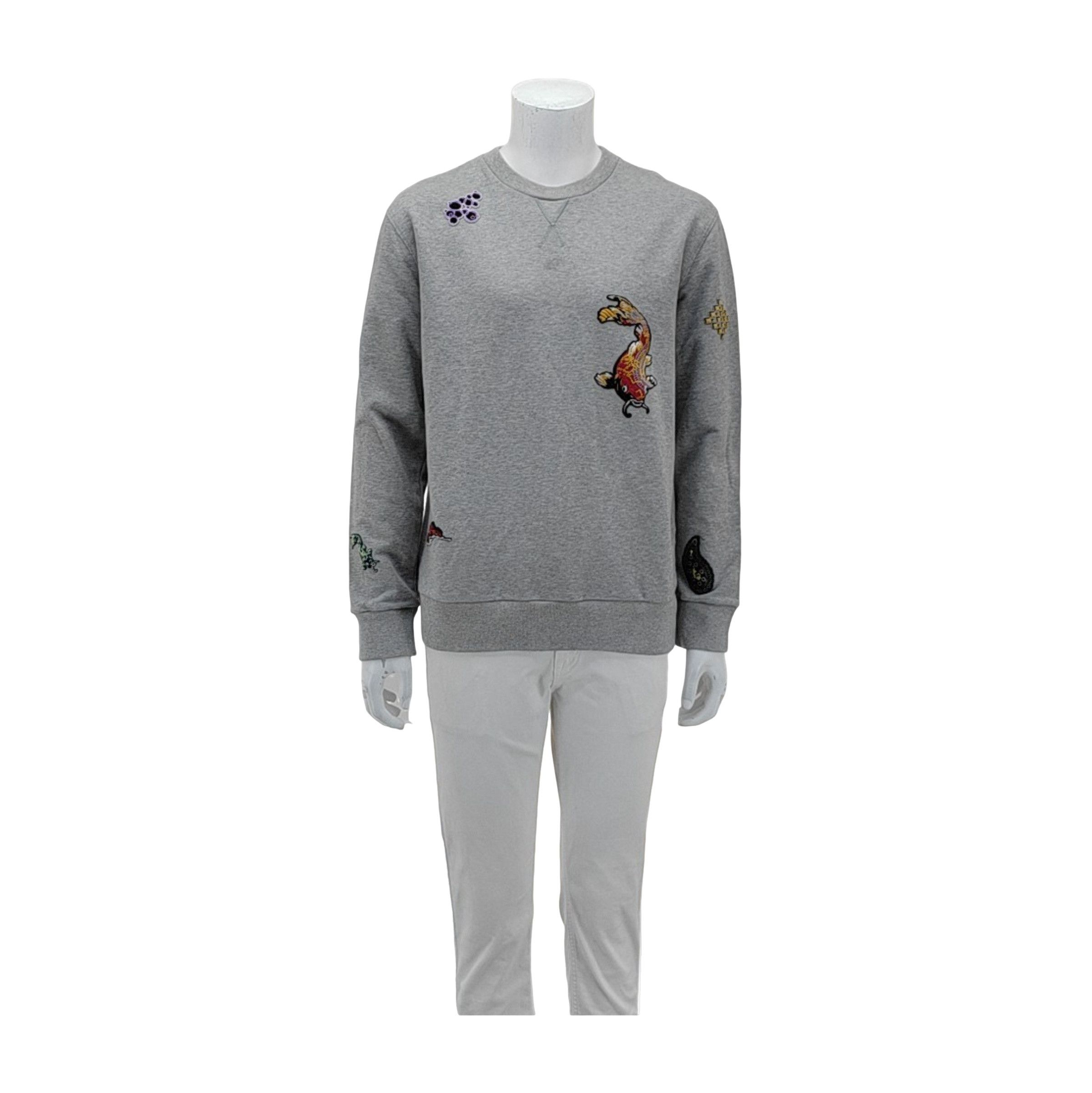 Lanvin Lanvin Embroidered Patch Sweatshirt Size L Size US L / EU 52-54 / 3 - 1 Thumbnail