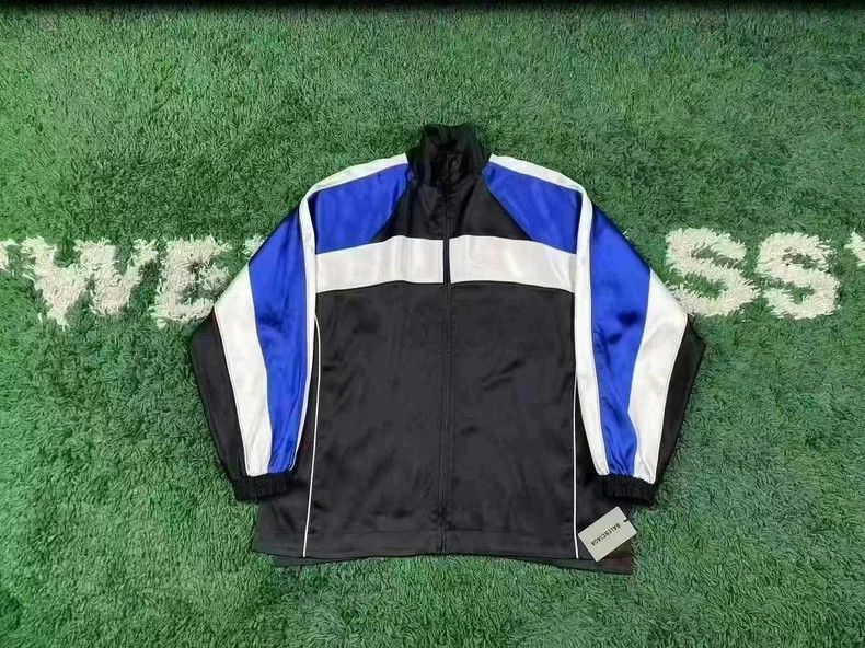 Balenciaga Balenciaga New Patchwork Embroidered Zip Jacket - dmc Size US XS / EU 42 / 0 - 1 Thumbnail