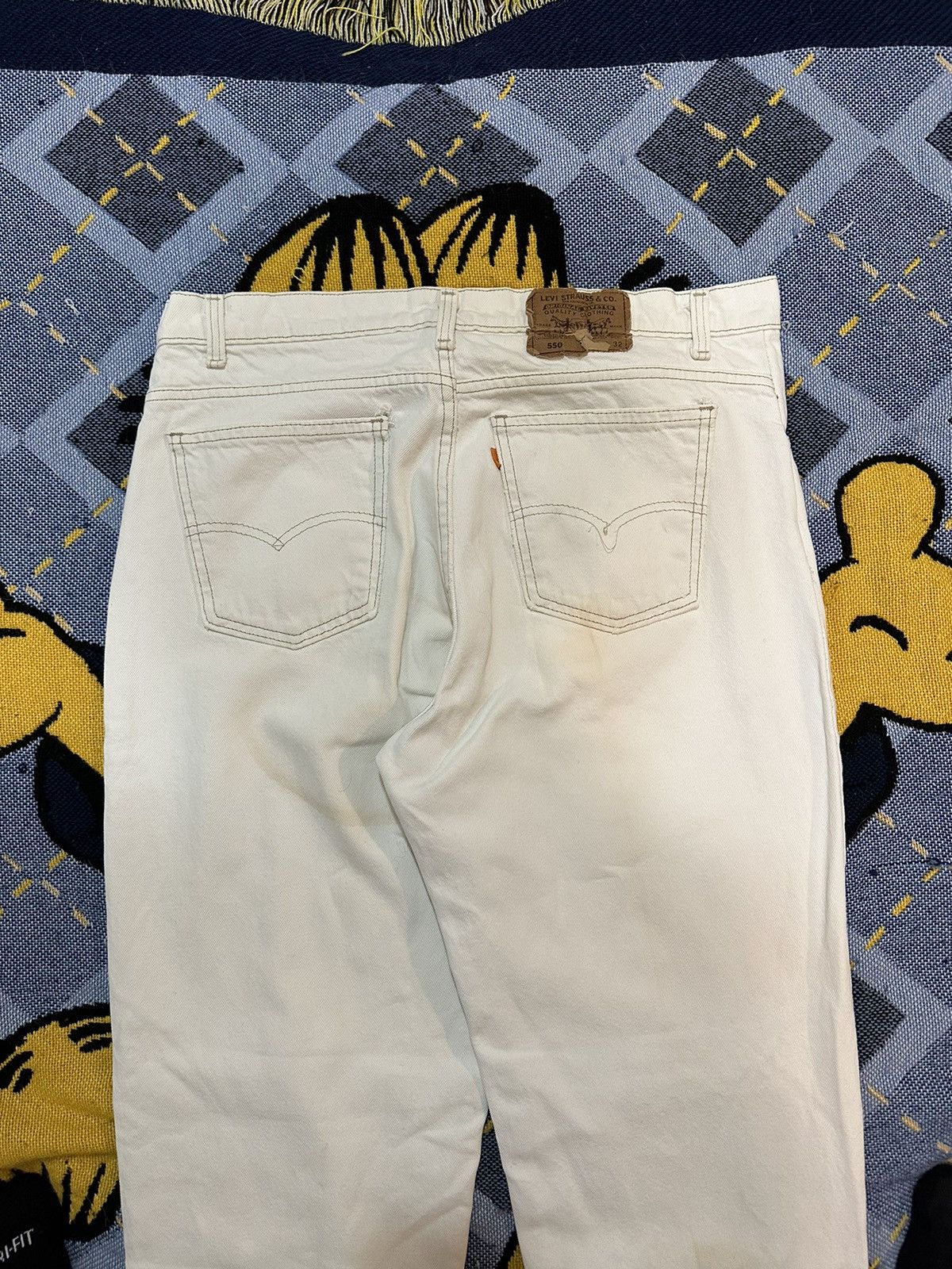 Levi's Vintage 90s Levis 550 Made in USA Jeans Size US 35 - 4 Thumbnail