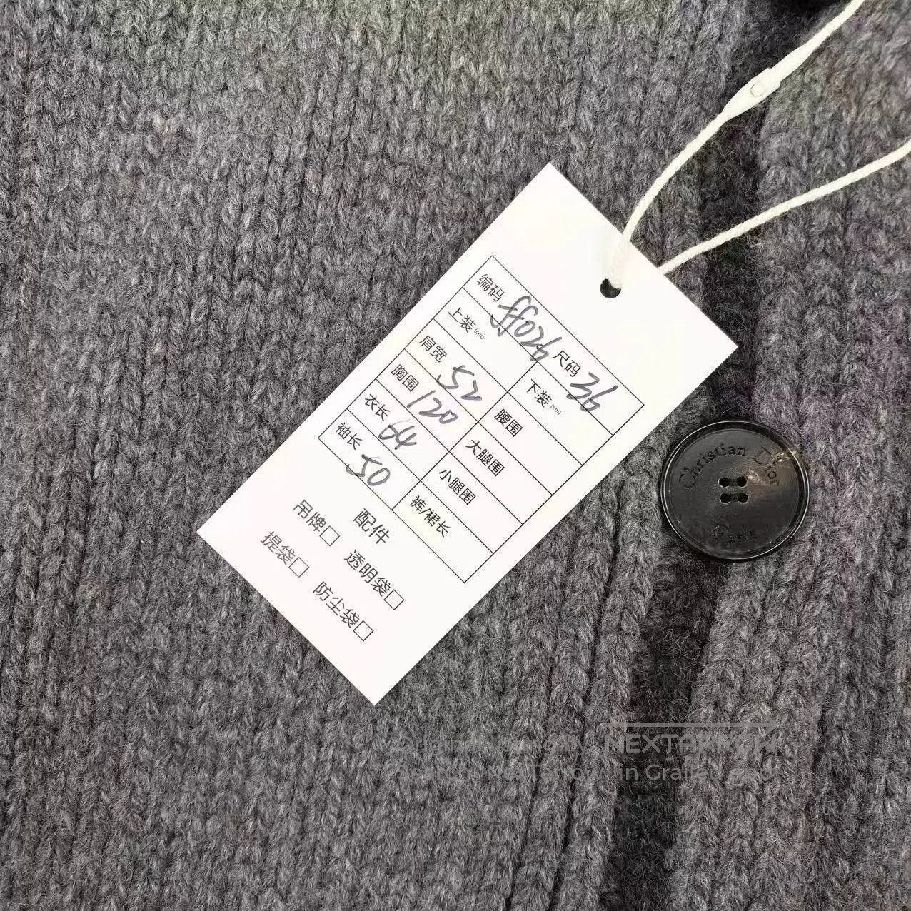 Dior Dior Wool Lucky Star Logo Cardigan. Size US S / EU 44-46 / 1 - 6 Thumbnail