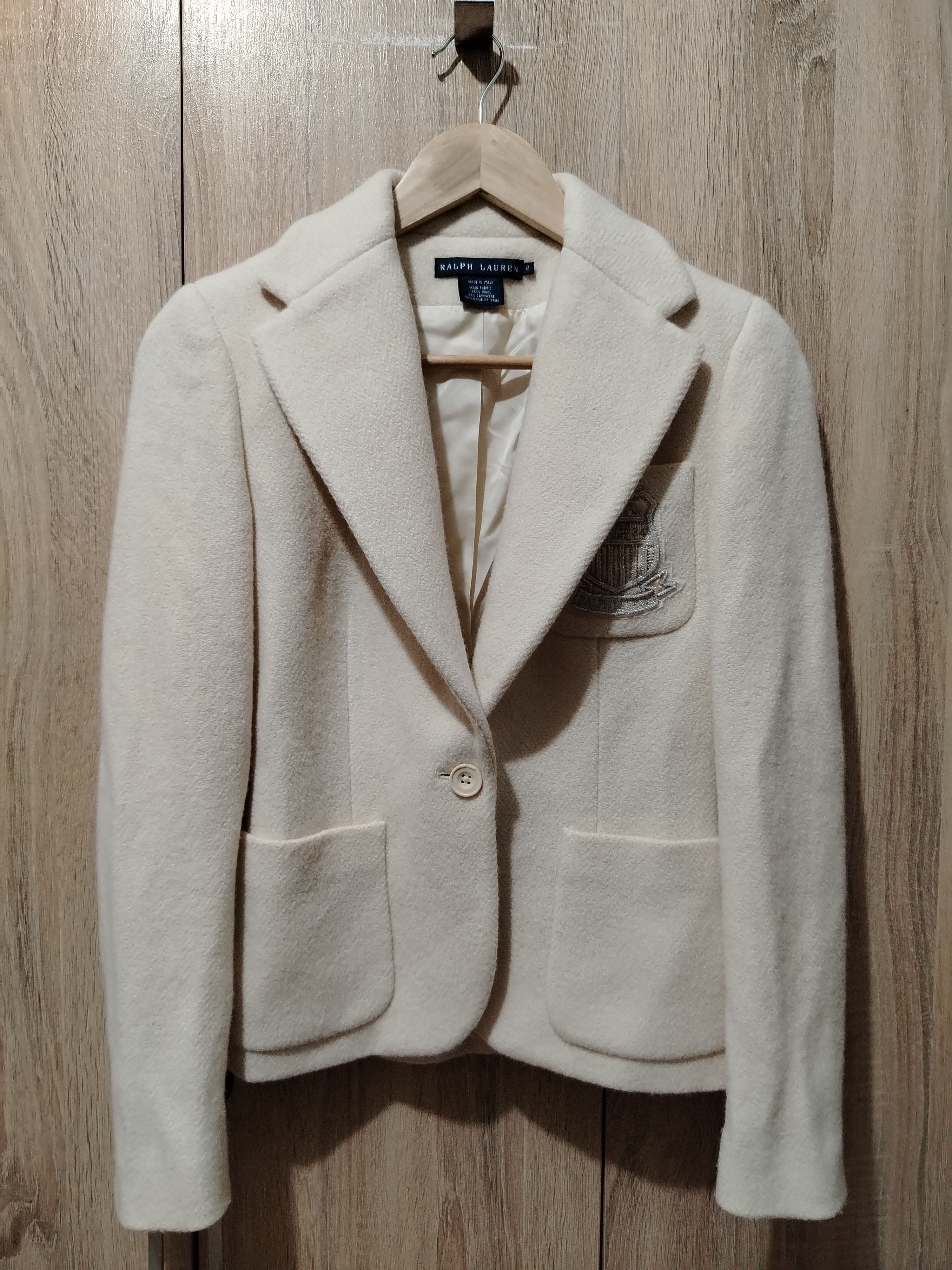 Ralph Lauren RALPH LAUREN wool blazer Size S / US 4 / IT 40 - 1 Thumbnail