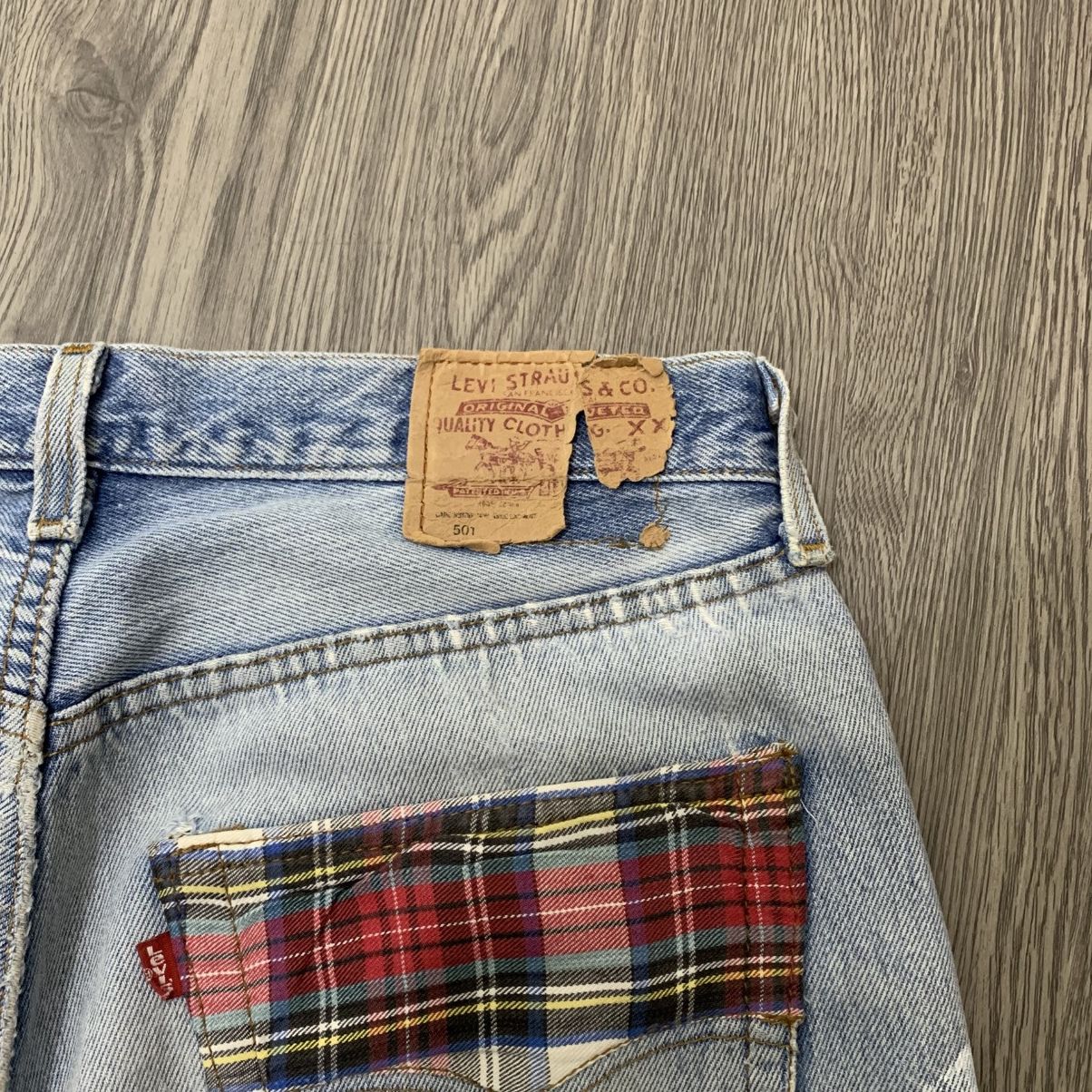 Levi's Vtg Levi’s 501 Distressed Denim Pant Size US 32 / EU 48 - 5 Thumbnail