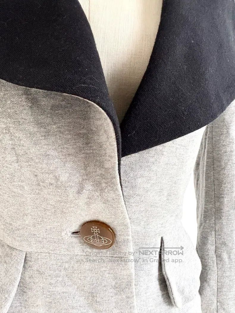 Vivienne Westwood Vivienne Westwood Mid-age gray love collar cotton suit Size M / US 6-8 / IT 42-44 - 5 Thumbnail