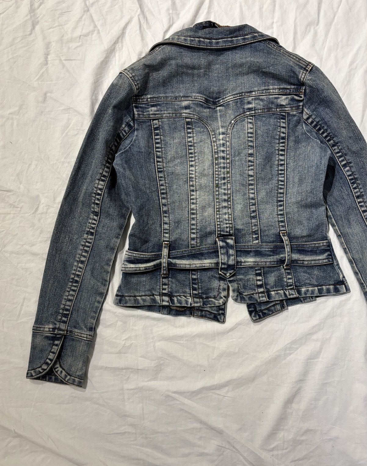 Seditionaries × Vintage Cool Cat vintage faded zip blazer jacket Size M / US 6-8 / IT 42-44 - 8 Thumbnail