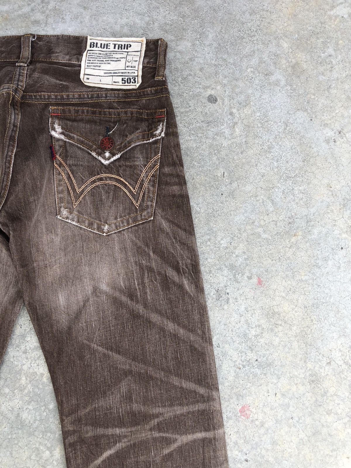 Edwin Japanese Edwin Flared Jeans Distressed Jeans Size US 32 / EU 48 - 10 Thumbnail