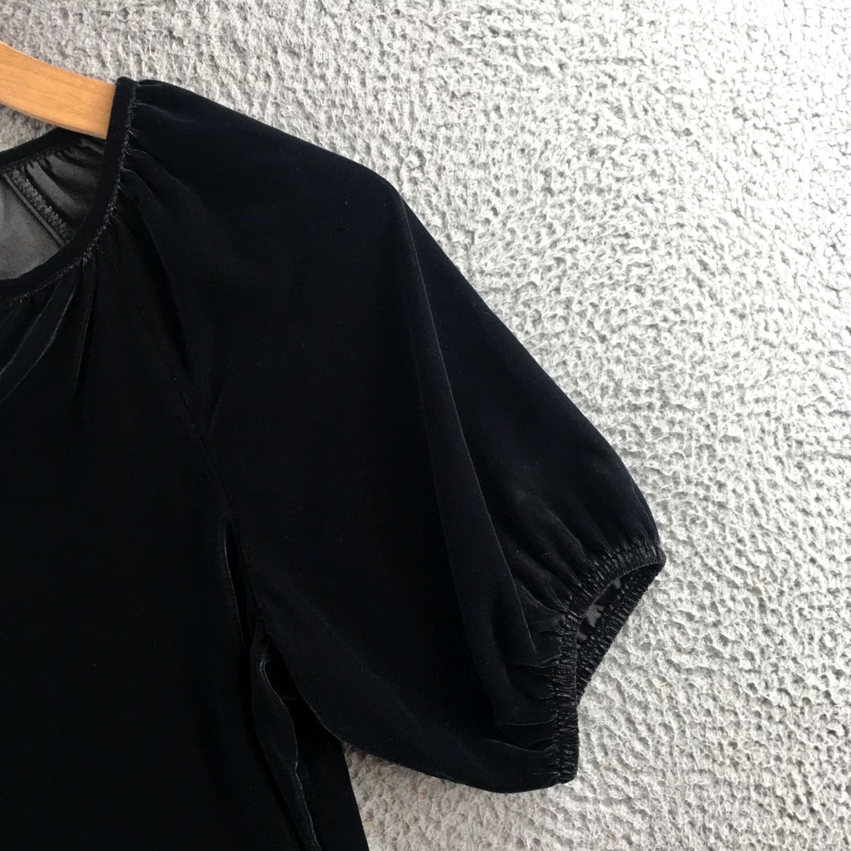 Old Navy Old Navy Puff Sleeve Blouse Top Womens Small Black V-Neck Casual NEW Puff Sleeve Blouse Womens Small Black V-Neck Casual NEW Size S / US 4 / IT 40 - 4 Thumbnail