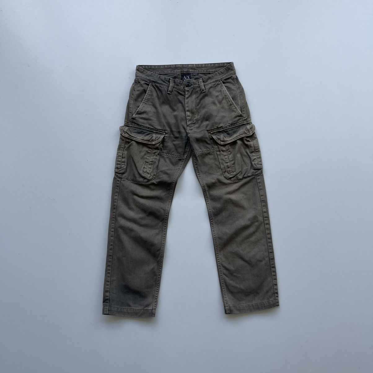 Armani Exchange Armani Exchange Regular Cargo Pants Garment Brown Size US 28 / EU 44 - 1 Thumbnail
