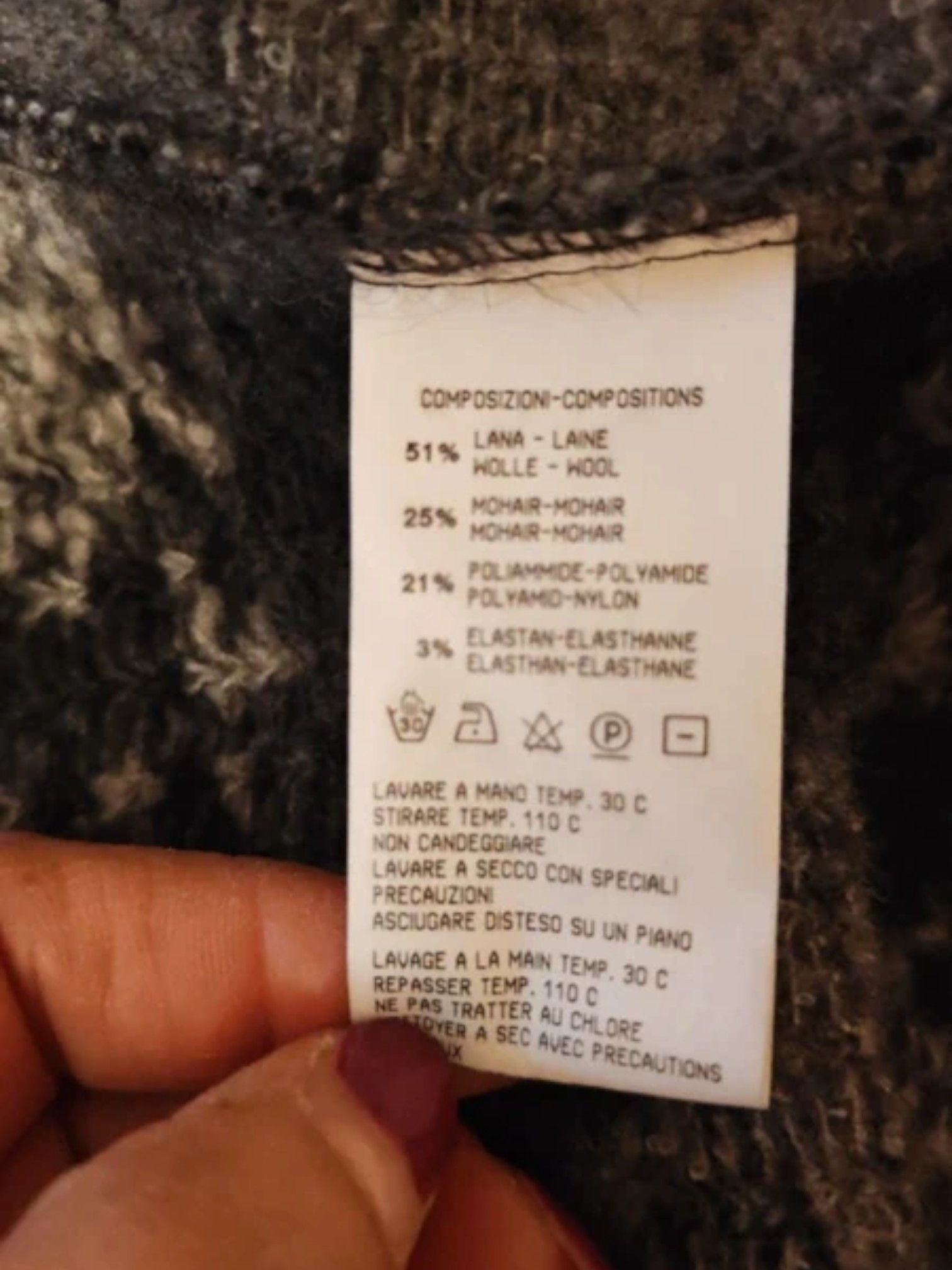 Roberto Cavalli Cavalli Class Mohair Wool Astrakhan Print Jacket Size L / US 10 / IT 46 - 5 Thumbnail