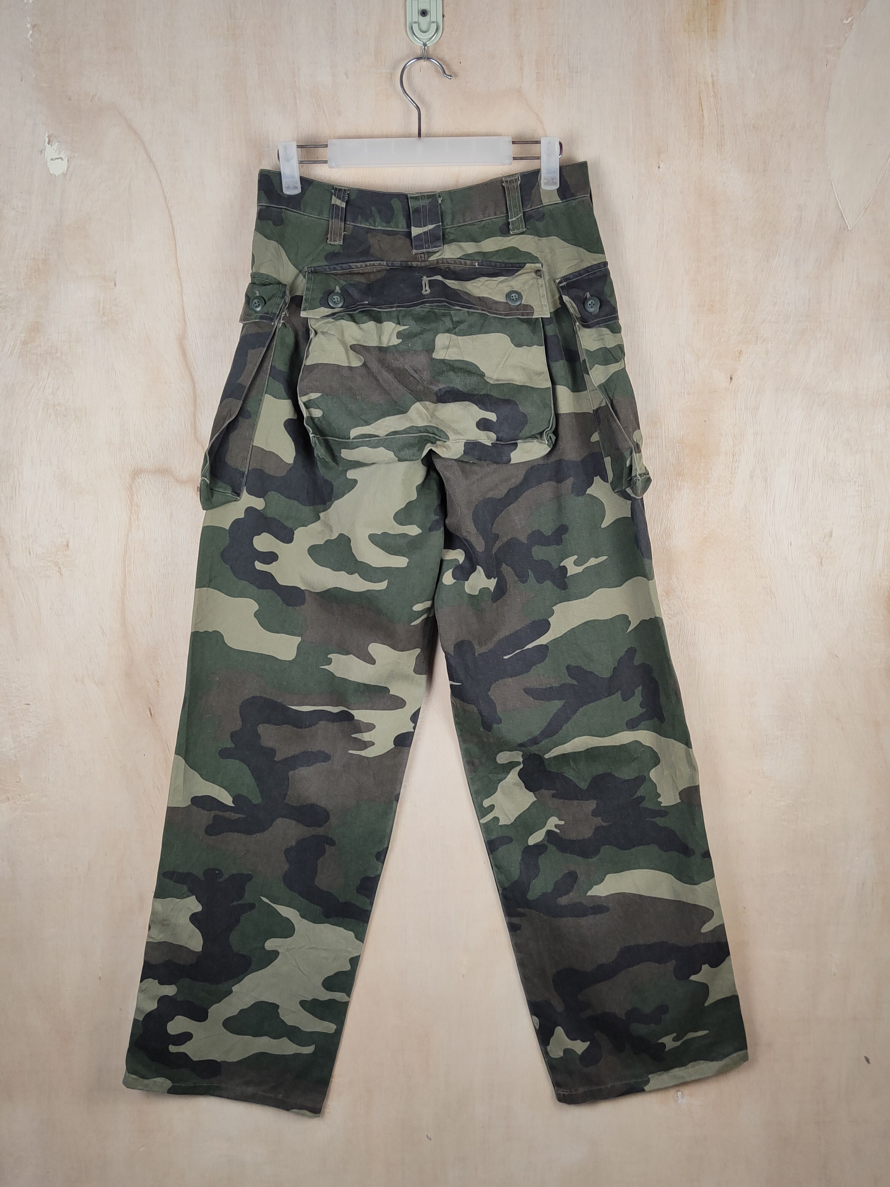 Japanese Brand Oak Pointe Camo Multipocket Tactical Cargo Pants #S2440 Size US 29 - 7 Thumbnail