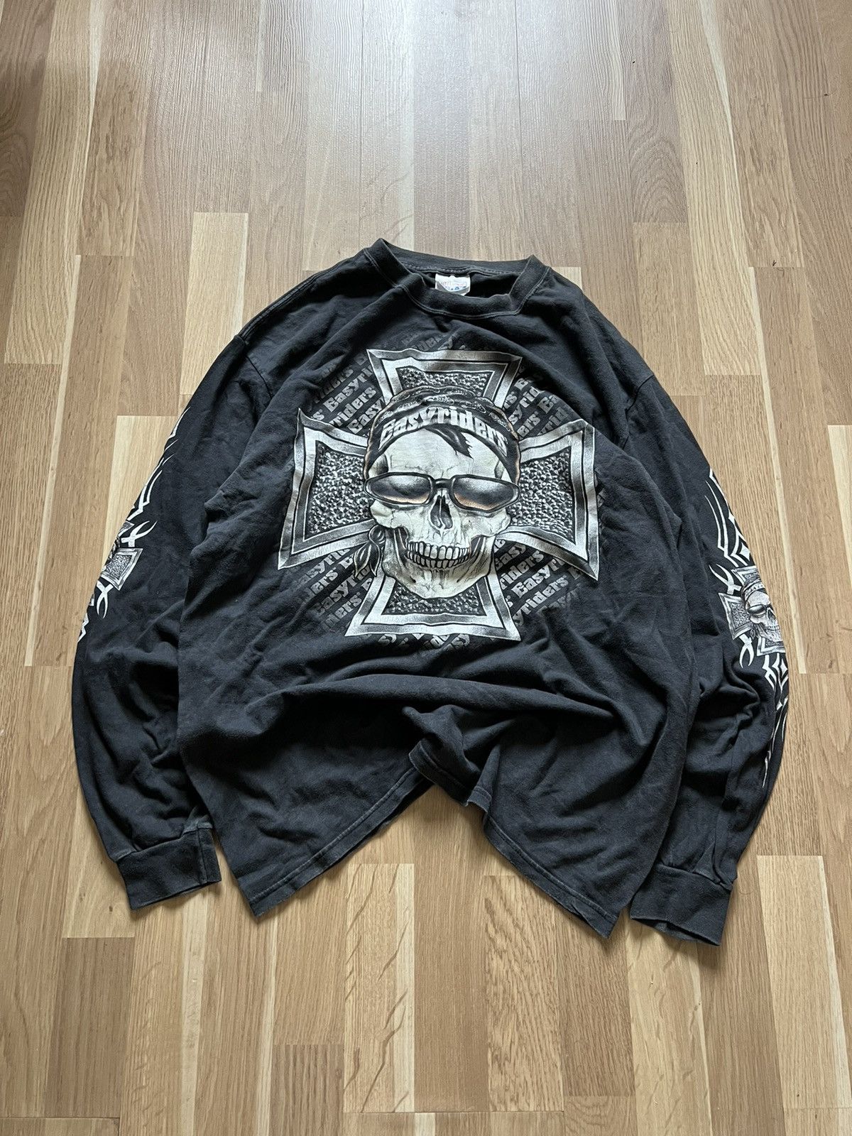 Band Tees Easy rider vintage avant garde punk long sleeve skull 90s Size US L / EU 52-54 / 3 - 1 Thumbnail