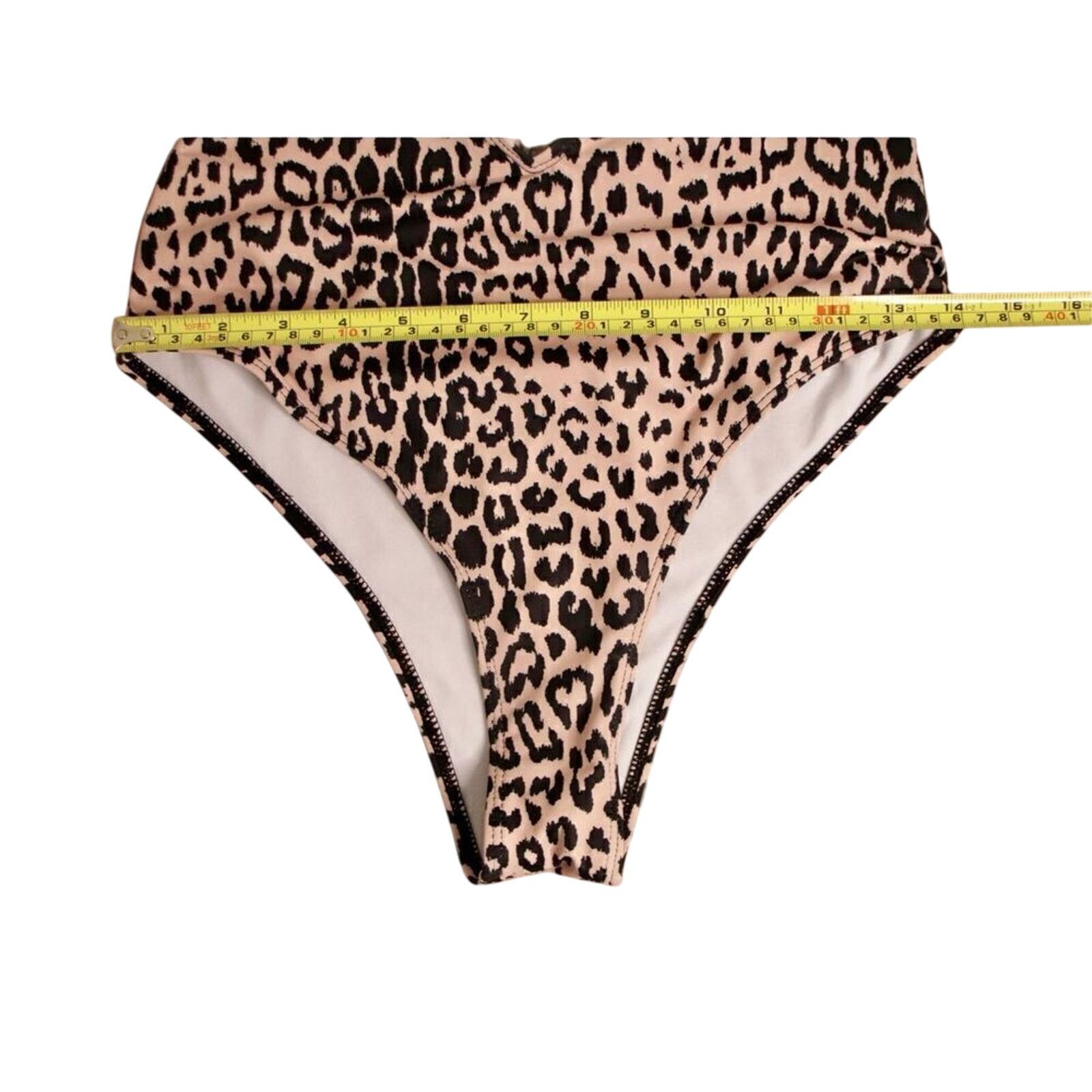 Shein Shein Cheetah Print Deep Plunge 1pc Swimsuit SMALL Baddie Size S / US 4 / IT 40 - 10 Thumbnail