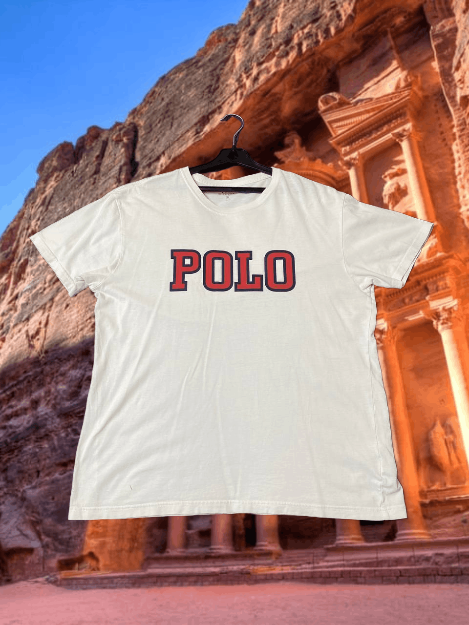 Polo Ralph Lauren Vintage big logo T-Shirt Polo Ralph Lauren Y2K white size M Size US M / EU 48-50 / 2 - 1 Thumbnail