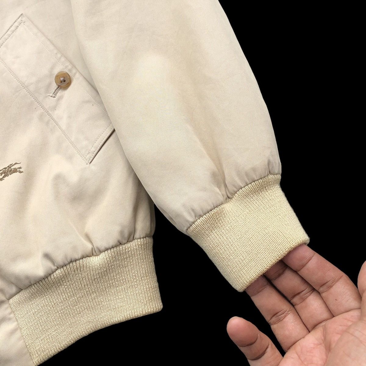 Burberry Vintage Burberrys Prorsum Lined Novacheck Bomber Jacket Size US M / EU 48-50 / 2 - 7 Thumbnail