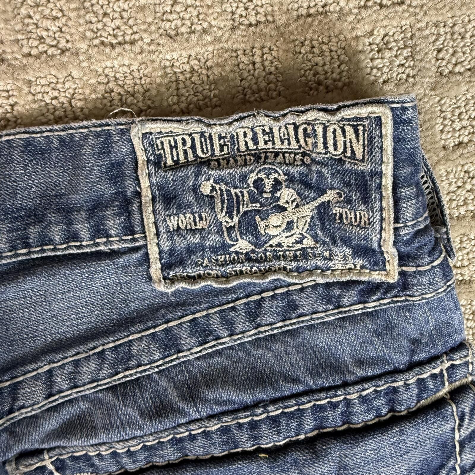 True Religion true religion straight fit jeans size 30 usa made men Size US 30 / EU 46 - 8 Thumbnail