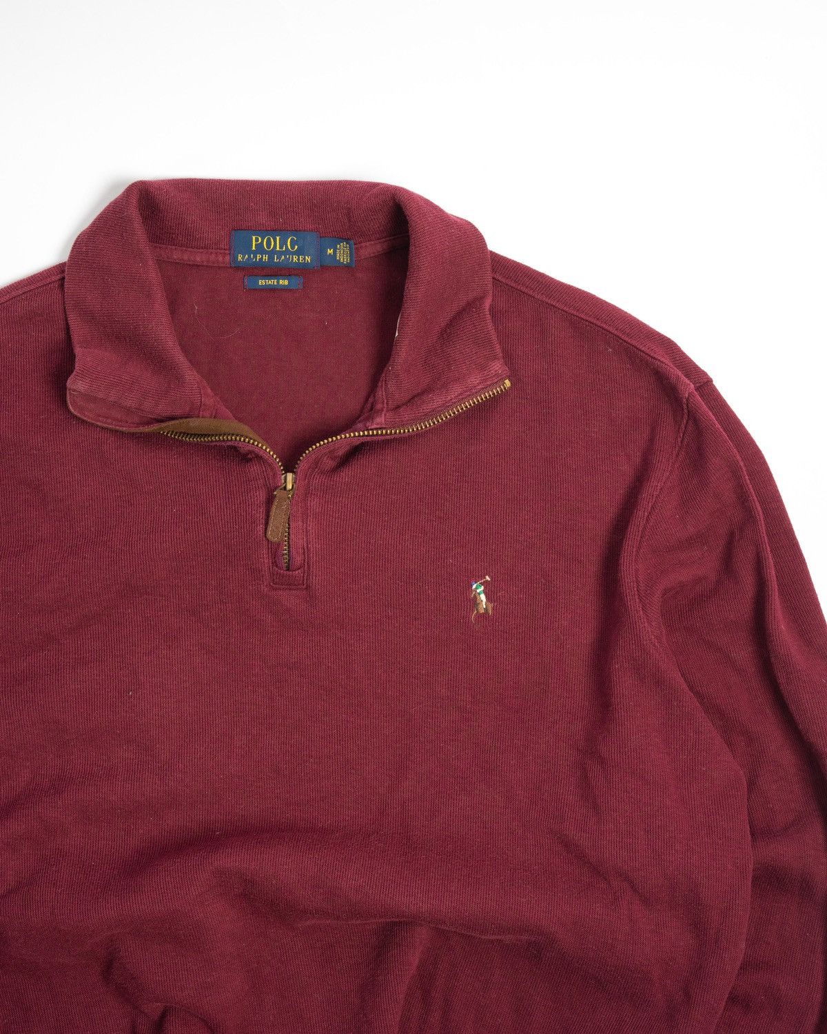 Polo Ralph Lauren Polo Ralph Lauren 1/4 Zip Sweatshirt Size US M / EU 48-50 / 2 - 2 Thumbnail