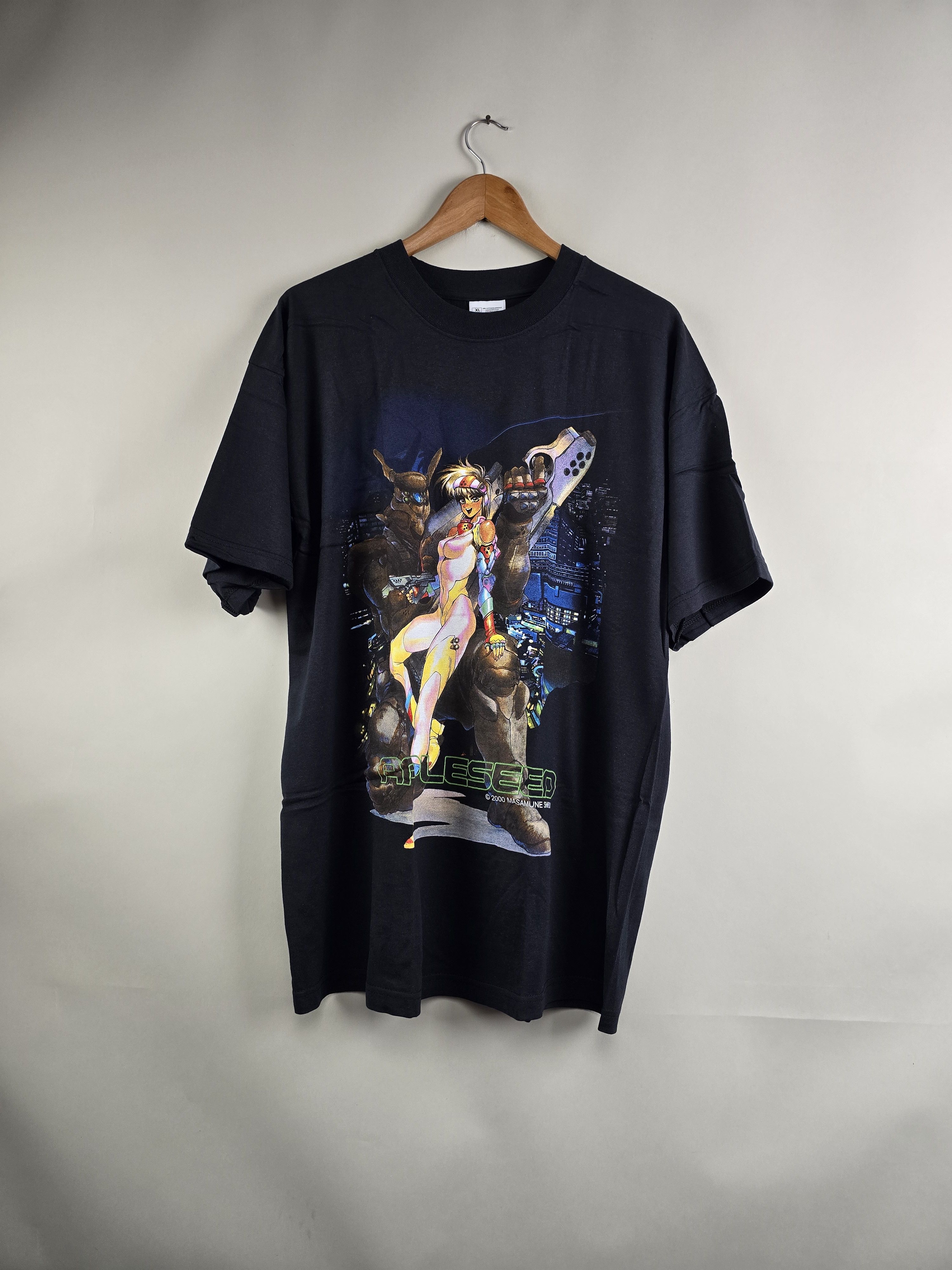 Anime × Vintage 2000 Masamune Shirow's Appleseed Anime Tee XL 23.5" 31" Size US XL / EU 56 / 4 - 7 Thumbnail