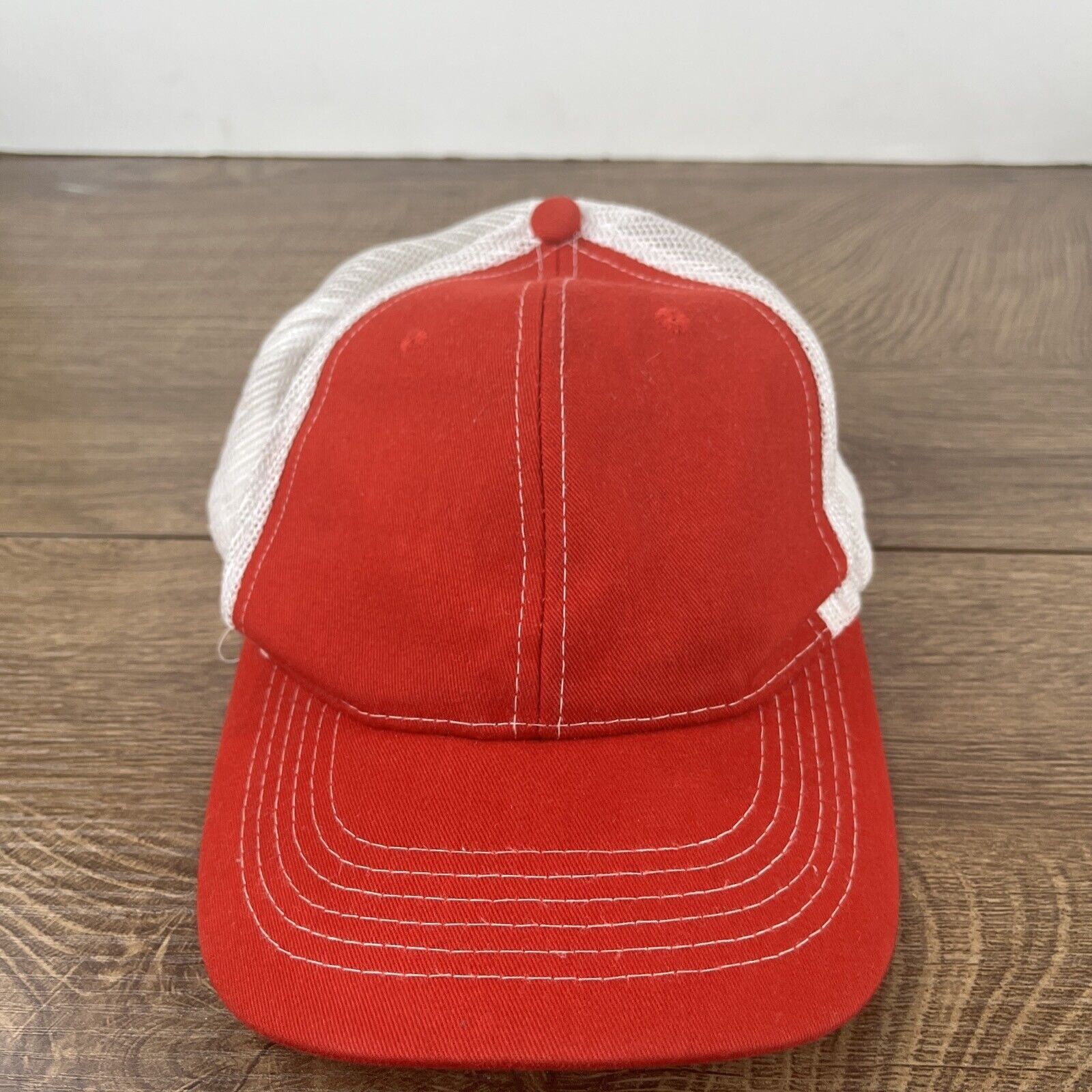 Other Plain Red Baseball Cap Red Hat Adjustable Snapback Adult Siz Size ONE SIZE - 6 Thumbnail