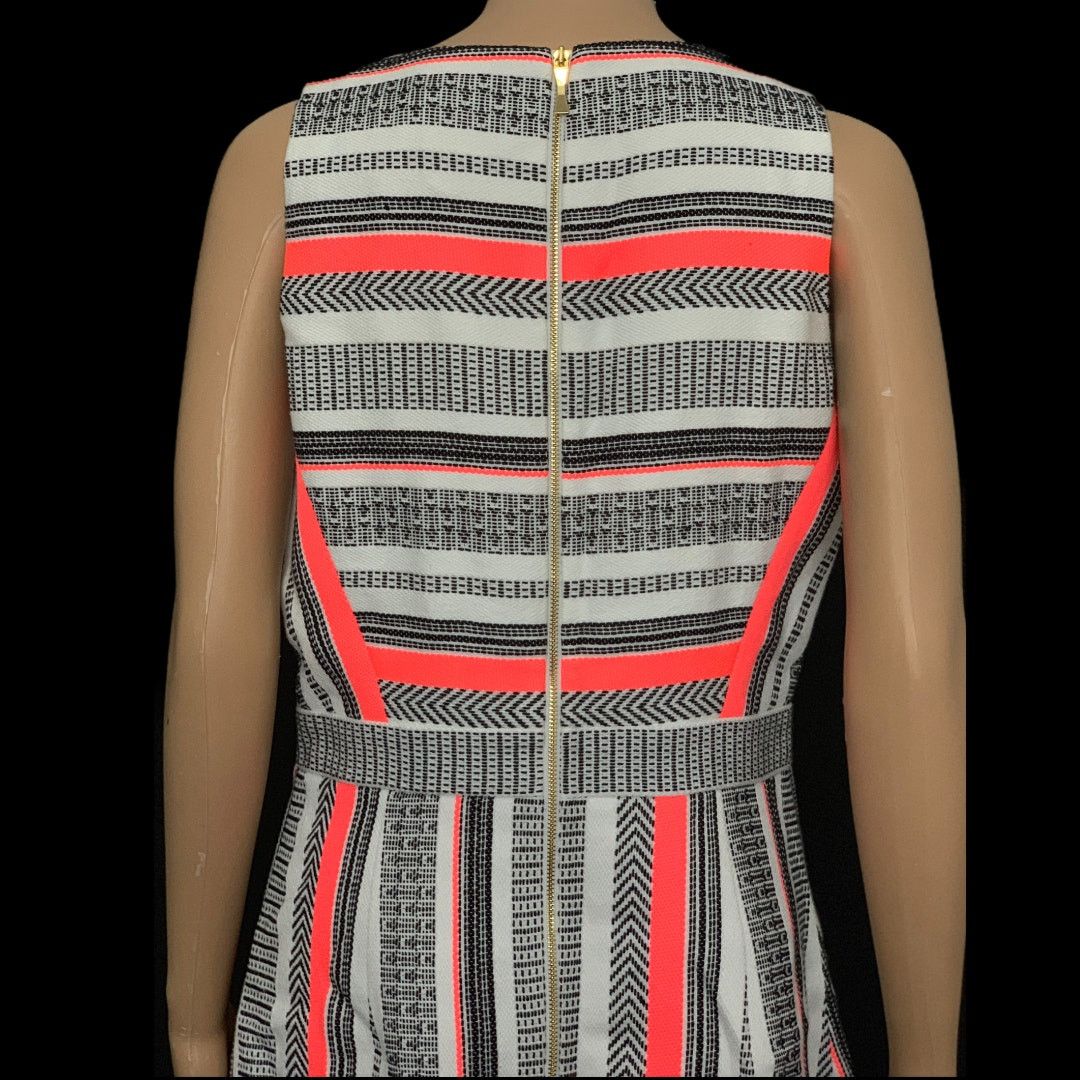 Kate Spade NEW Kate Spade Flights of Fancy Ribbon Jacquard Dress 10 Size L / US 10 / IT 46 - 4 Thumbnail