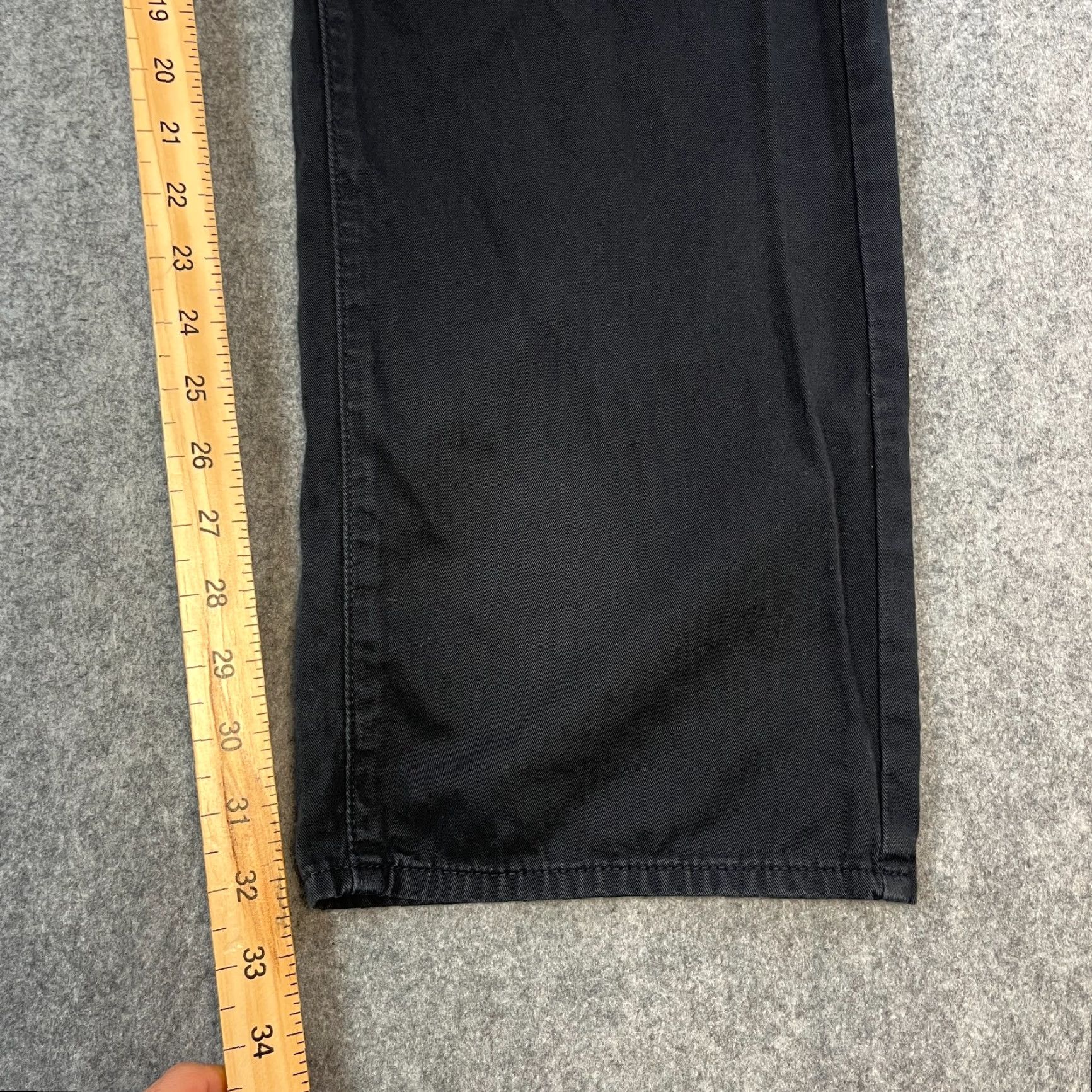 Hugo Boss Hugo Boss Chino Trousers Pants Straight 34 34 Black 100% Cotton Regular Mens Chino Pants Preppy Vintage: No Size US 34 / EU 50 - 4 Thumbnail