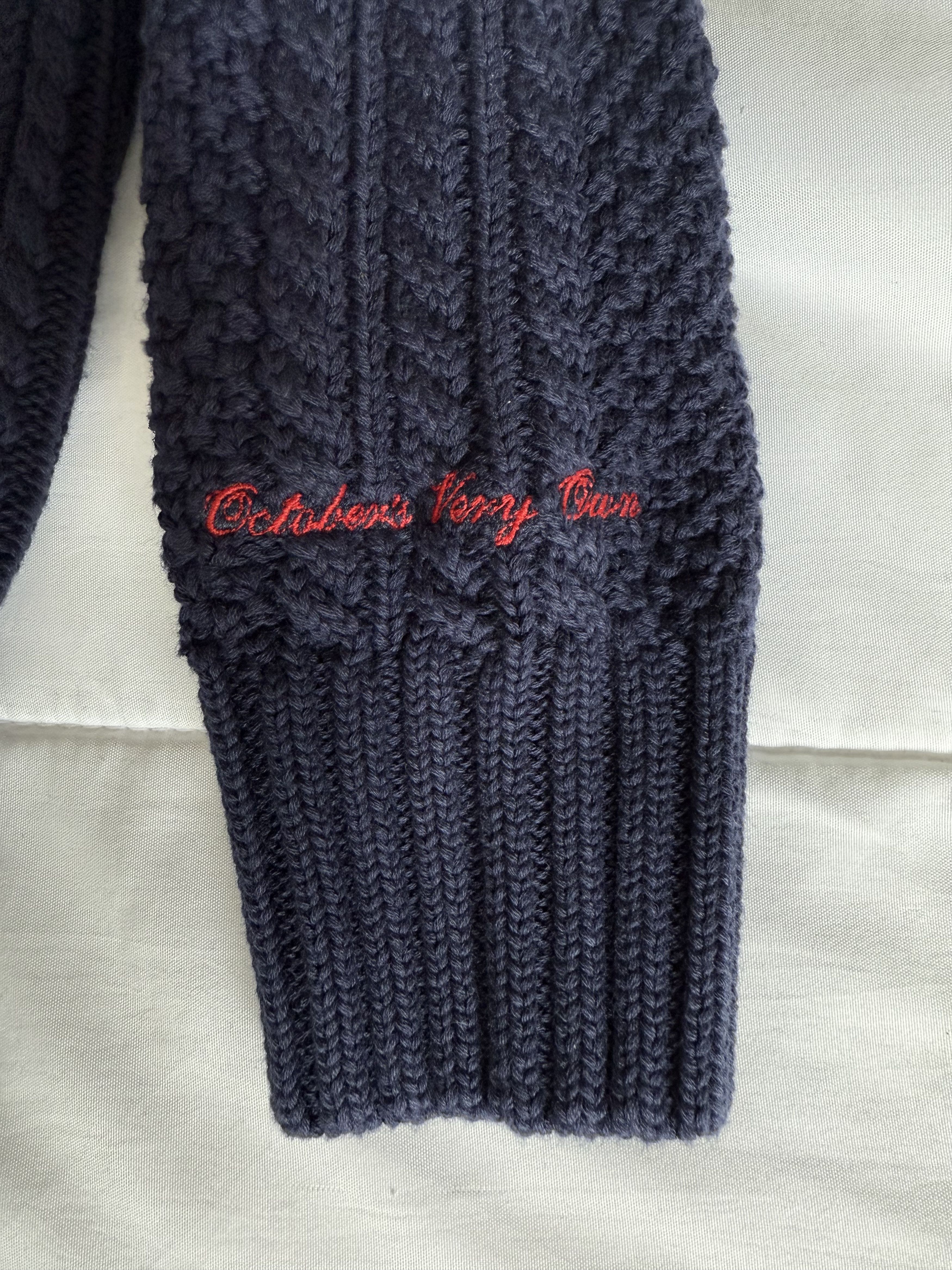 October's Very Own OVO CABLE KNIT TURTLENECK SWEATER Size US S / EU 44-46 / 1 - 2 Thumbnail