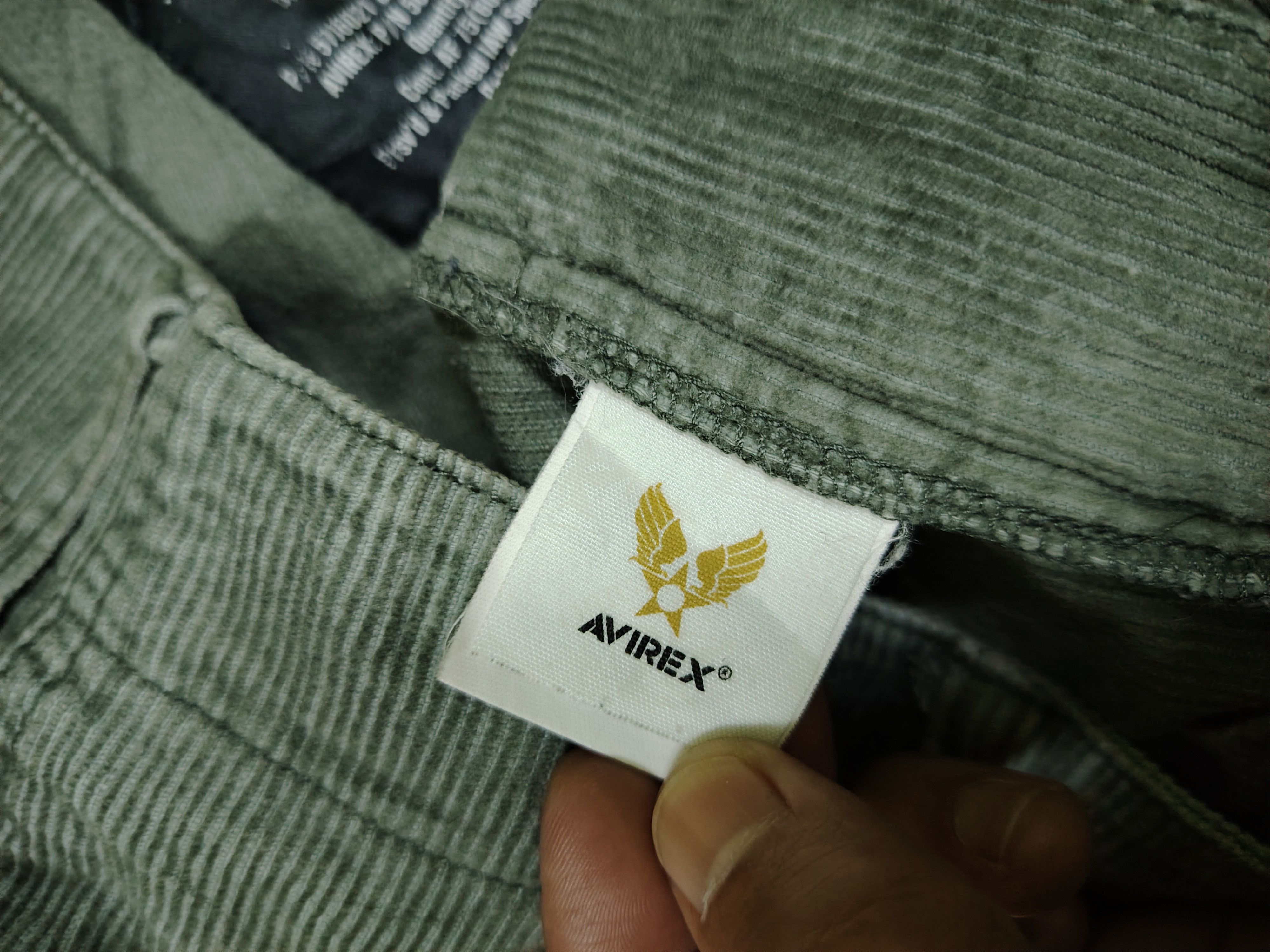 Avirex Vintage Avirex Corduroy Cargo Monkey Pants Size US 33 - 9 Thumbnail